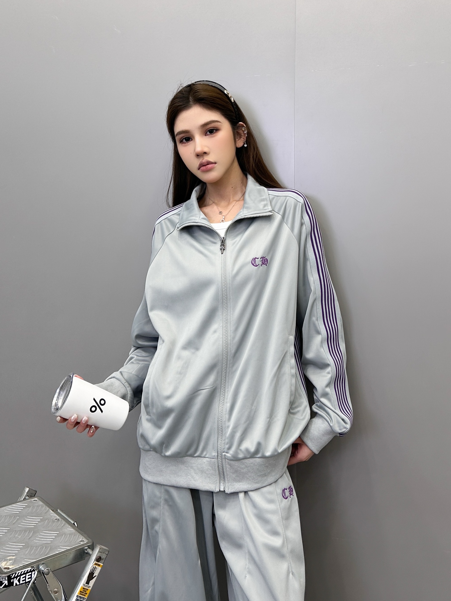 NO:464731,Jacket Pants Croxin | New casual suit, classic embroidery logo, handmade car side bar craft, casual fashion, same style for men and women, size sml, chrome hearts, jackets & coats, alexander wang19860909外套 裤子 克罗心 ｜ 新款休闲套装,经典刺绣标,手工车侧杠工艺,休闲时尚,男女同款,尺码sml,,chrome hearts,jackets & coats,alexander wang,Women's clothing