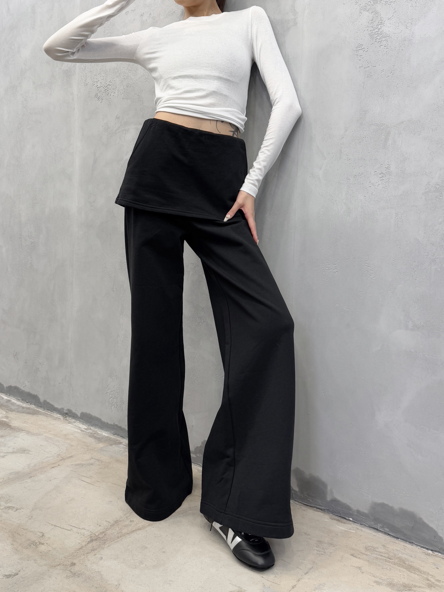 NO:561871,Acne | New style casual pants, ready-to-wear washed and fake two-piece style, casual fashion, size sml,,acne studios,alexander wang19860909Acne ｜ 新款休闲裤,成衣洗水工艺加假两件款式,休闲时尚,尺码sml,,acne studios,alexander wang,Women's clothing