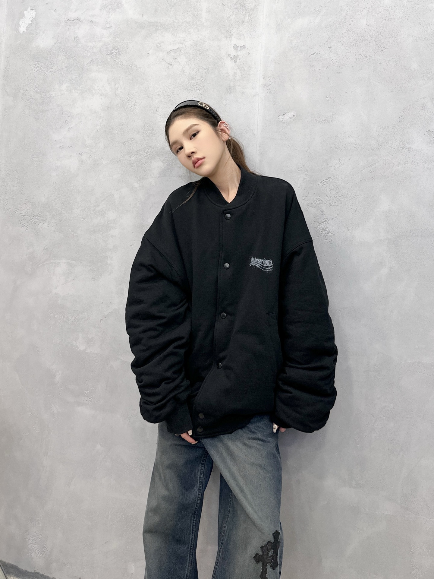 NO:561880,Paris | New cotton jackets, ready-to-wear washed printing technology, casual and fashionable cotton jackets, same style for men and women, sizes sml,,jackets & coats,jackets & coats,alexander wang19860909巴黎 ｜ 新款棉服外套,成衣洗水印花工艺,休闲时尚棉夹克款,男女同款,尺码sml,,jackets & coats,jackets & coats,alexander wang,Women's clothing