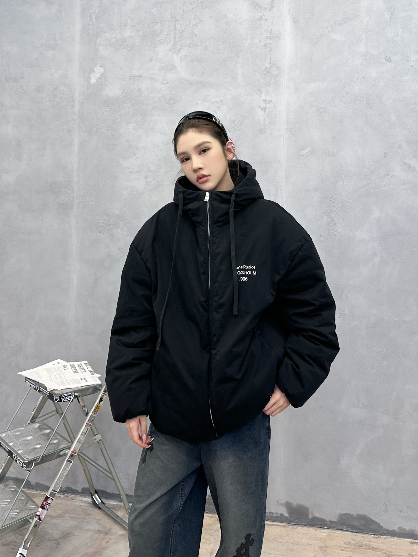 NO:563869,Acne | New casual down jacket, ready-to-wear washed printing process plus 90 goose down filling, same style for men and women, size sml,,acne studios,down jacket,alexander wang19860909Acne ｜ 新款休闲羽绒服,成衣洗水印花工艺加90鹅绒填充,男女同款,尺码sml,,acne studios,down jacket,alexander wang,Women's clothing