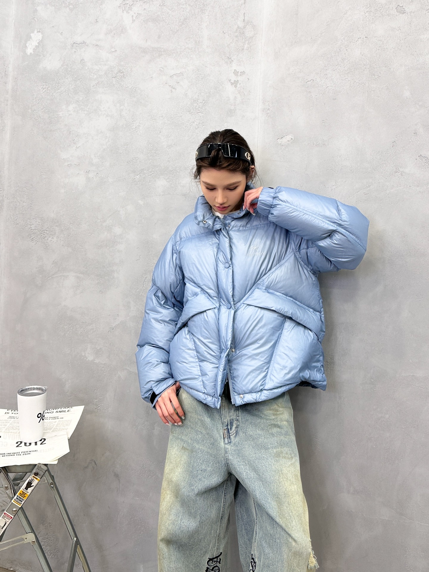 NO:576845,Bird ｜ New down jacket, classic printing, imported anti-shedding printing material, ultra-thin structure, high weight 90 white goose down, same style for men and women, size sml,, down jacket, alexander wang19860909鸟 ｜ 新款羽绒服,经典印花进口防脱印花材料,结构超薄面料高克重90白鹅绒,男女同款,尺码sml,,down jacket,alexander wang,Women's clothing
