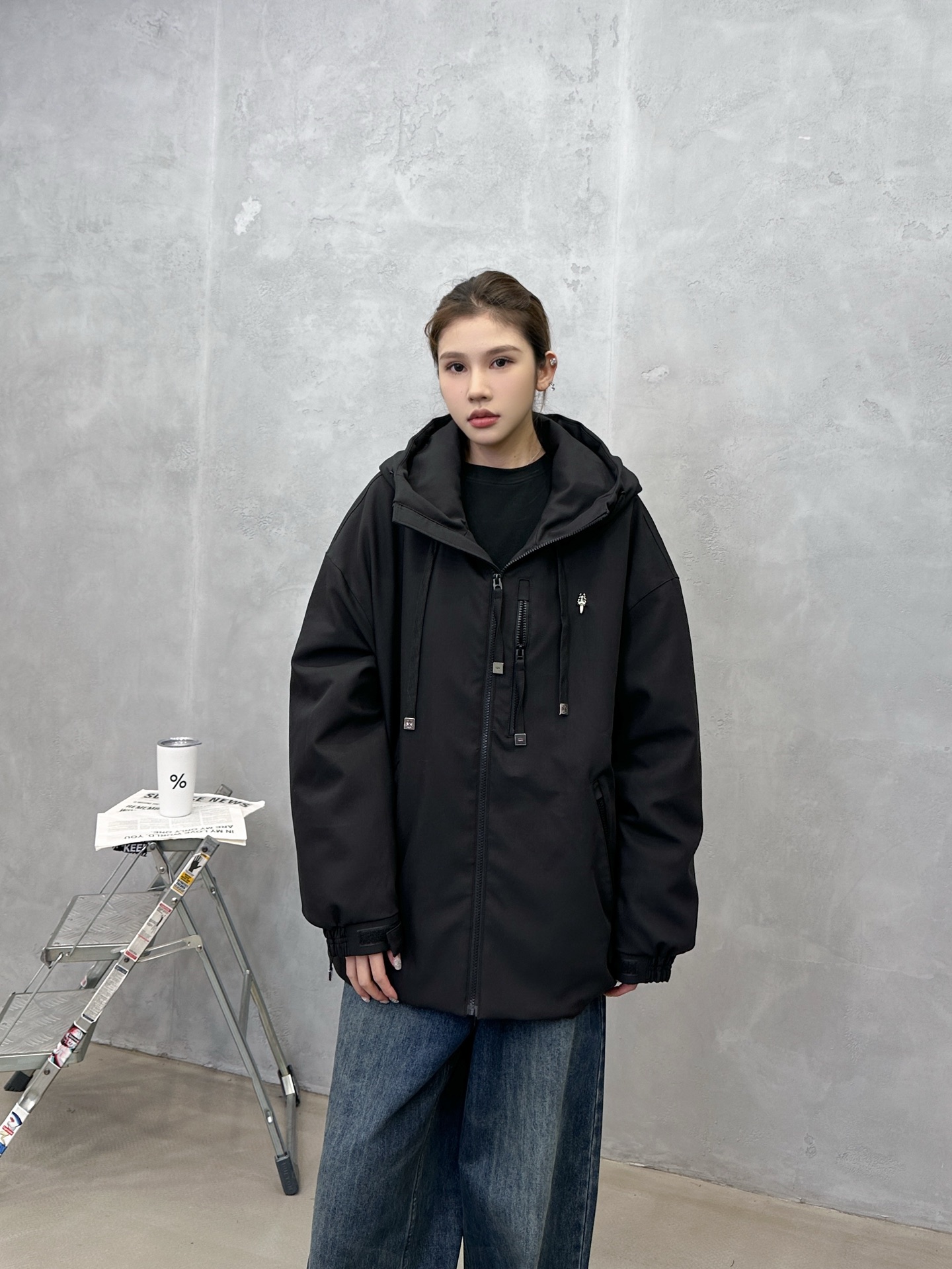 NO:579343,Chrome Hearts | New casual down jacket, classic hardware label plus special composite fabric, 90 white goose down filling, casual and fashionable, same style for men and women, size sml,,chrome hearts,down jacket,alexander wang19860909克罗心 ｜ 新款休闲羽绒服,经典五金标加特殊复合面料,90白鹅绒填充,休闲时尚,男女同款,尺码sml,,chrome hearts,down jacket,alexander wang,Women's clothing