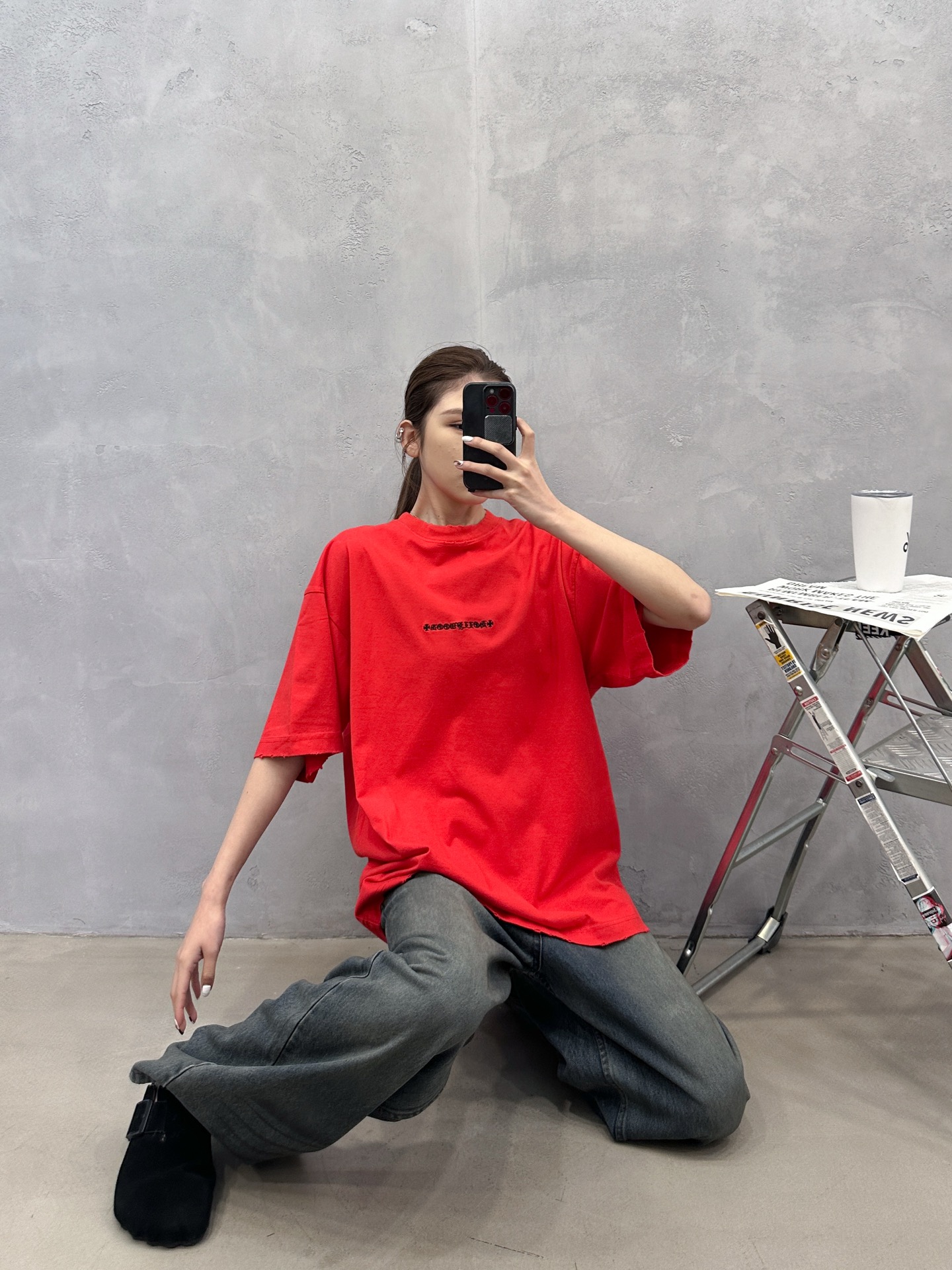 NO:655672,Chrome Hearts ｜ New short-sleeved T-shirt, ready-made garments washed and dyed, plus front and back embroidery, casual fashion, same style for men and women, size sml,, chrome hearts, T-shirt, alexander wang19860909克罗心 ｜ 新款短袖t,成衣洗水炒色吊磨工艺加前后刺绣,休闲时尚,男女同款,尺码sml,,chrome hearts,T-shirt,alexander wang,Women's clothing