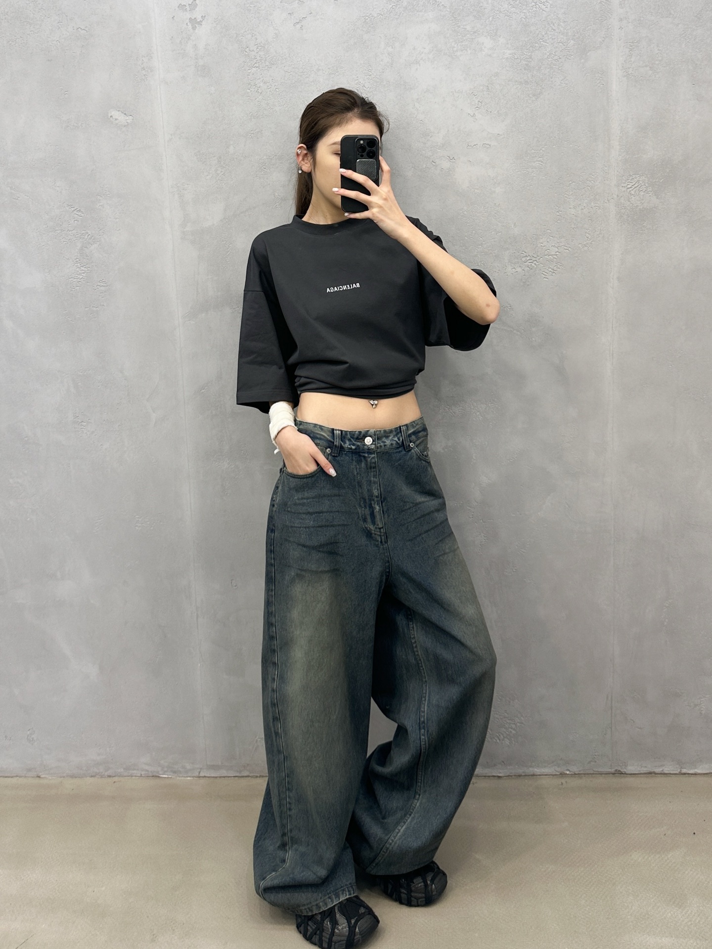 NO:708020,Acne | New jeans, ready-to-wear cement slurry technology, classic wash color, same style for men and women, size sml,,acne studios,jeans,19860909Acne ｜ 新款牛仔裤,成衣洗水泥浆工艺,经典洗水色,男女同款,尺码sml,,acne studios,jeans,,Women's clothing