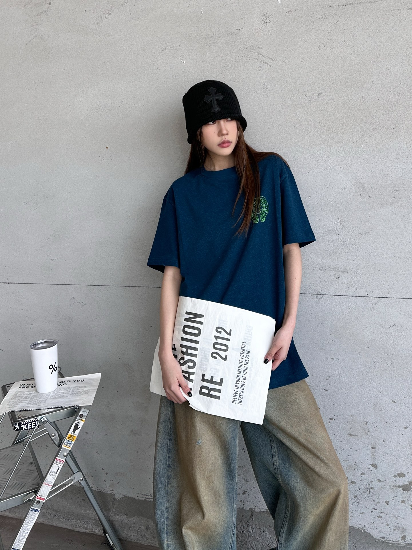 NO:731734,Chrome Hearts | New short-sleeved t-shirt, ready-made garments washed and polished, imported double-sided cotton fabric, same style for men and women, size sml,, chrome hearts, T-shirt,19860909克罗心 ｜ 新款短袖t,成衣洗水吊磨烫钻工艺,进口双面棉面料,男女同款,尺码sml,,chrome hearts,T-shirt,,Women's clothing