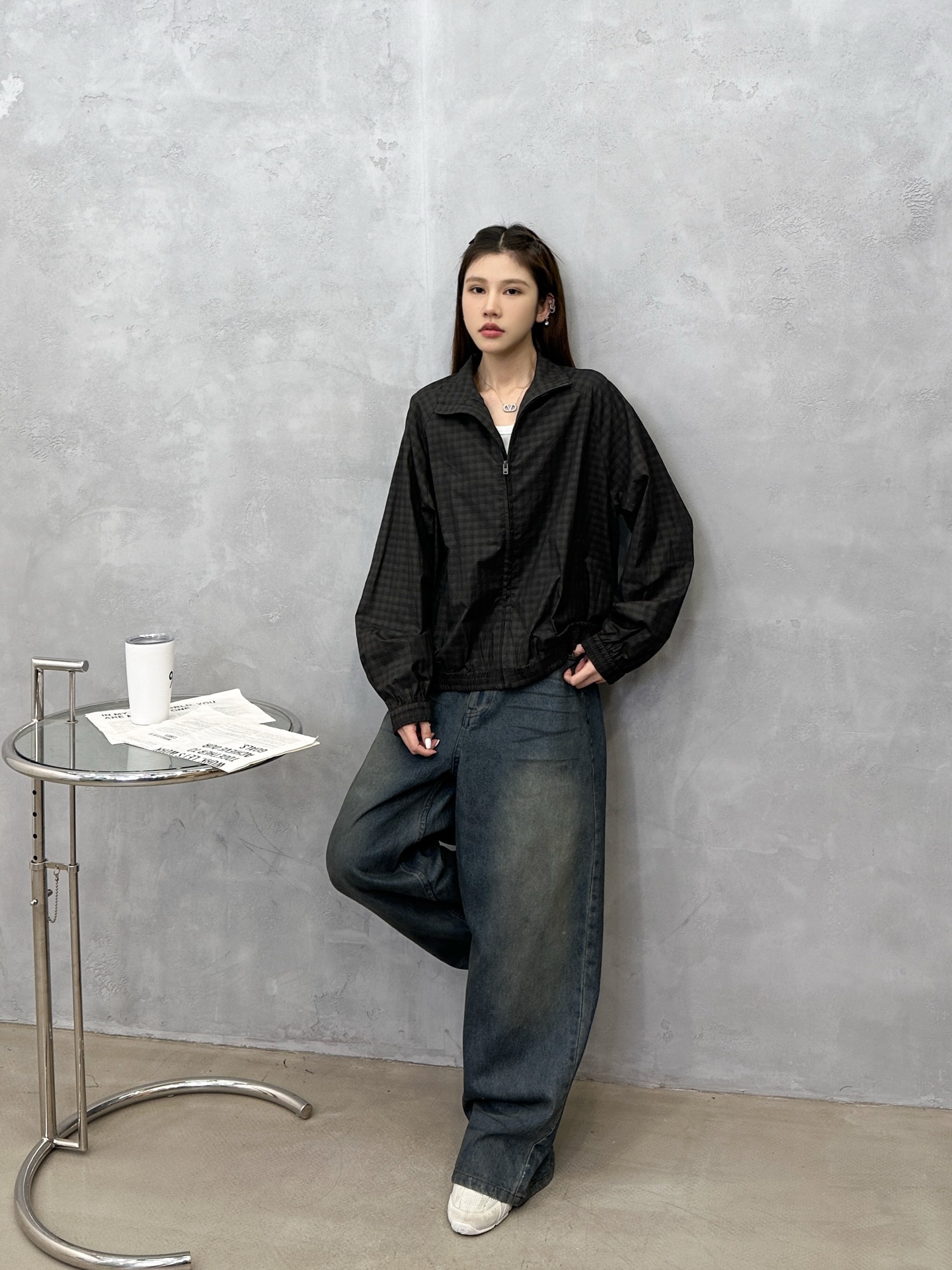 NO:733744,Acne | New fashionable windbreaker jacket, imported cotton yarn-dyed double-sided fabric with printing technology, fashionable and casual, size sml,,acne studios,jackets & coats,19860909Acne ｜ 新款时尚风衣外套,进口全棉色织双面工艺面料加印花工艺,时尚休闲,尺码sml,,acne studios,jackets & coats,,Women's clothing