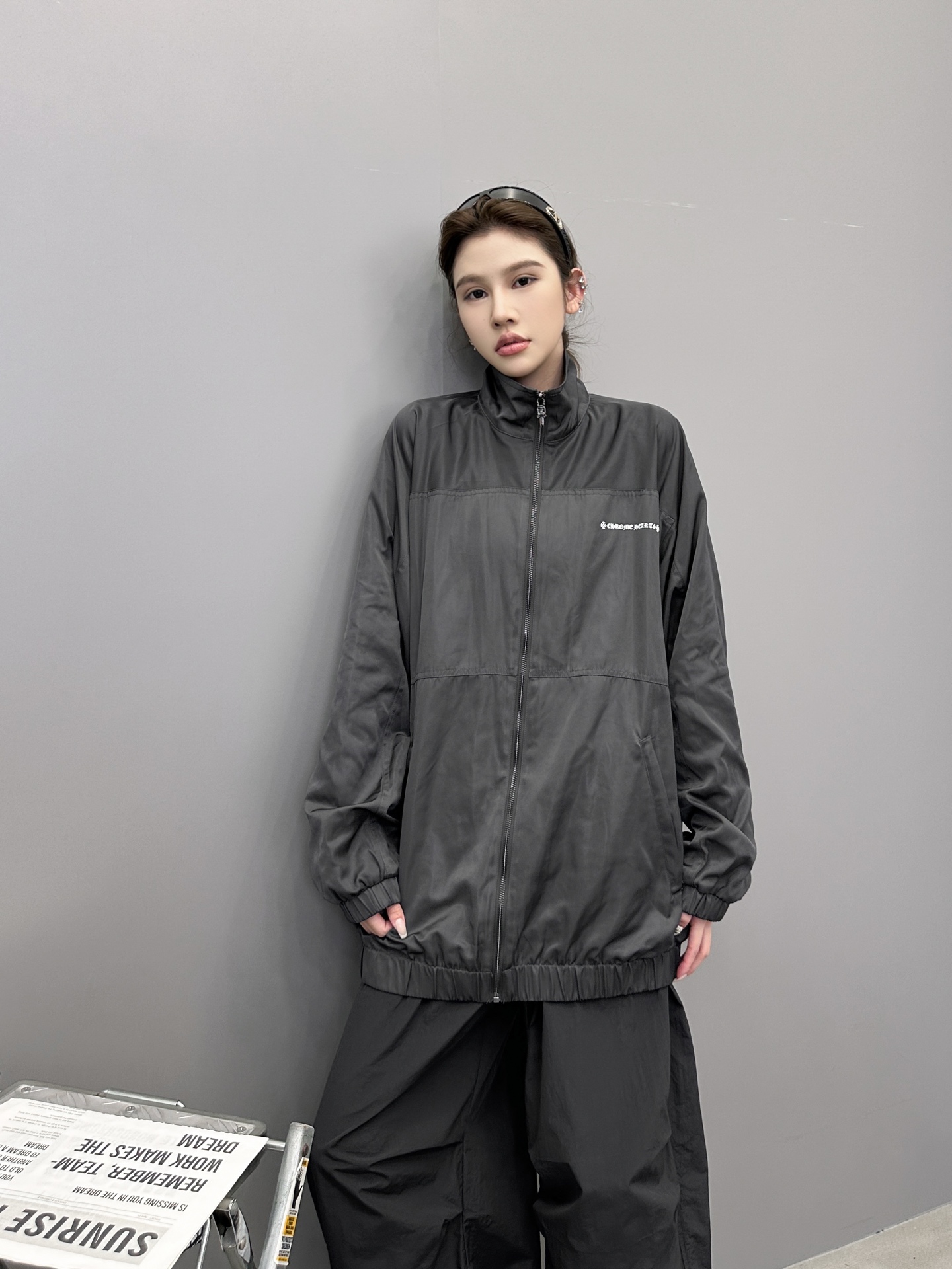 NO:738732,Chrome Hearts | New casual tops, classic front and back printed labels, upper and lower splicing structure design, simple and fashionable, same style for men and women, sizes sml,,chrome hearts,19860909克罗心 ｜ 新款休闲上衣,经典前后印花标,上下拼接结构设计,简洁时尚,男女同款,尺码sml,,chrome hearts,,Women's clothing