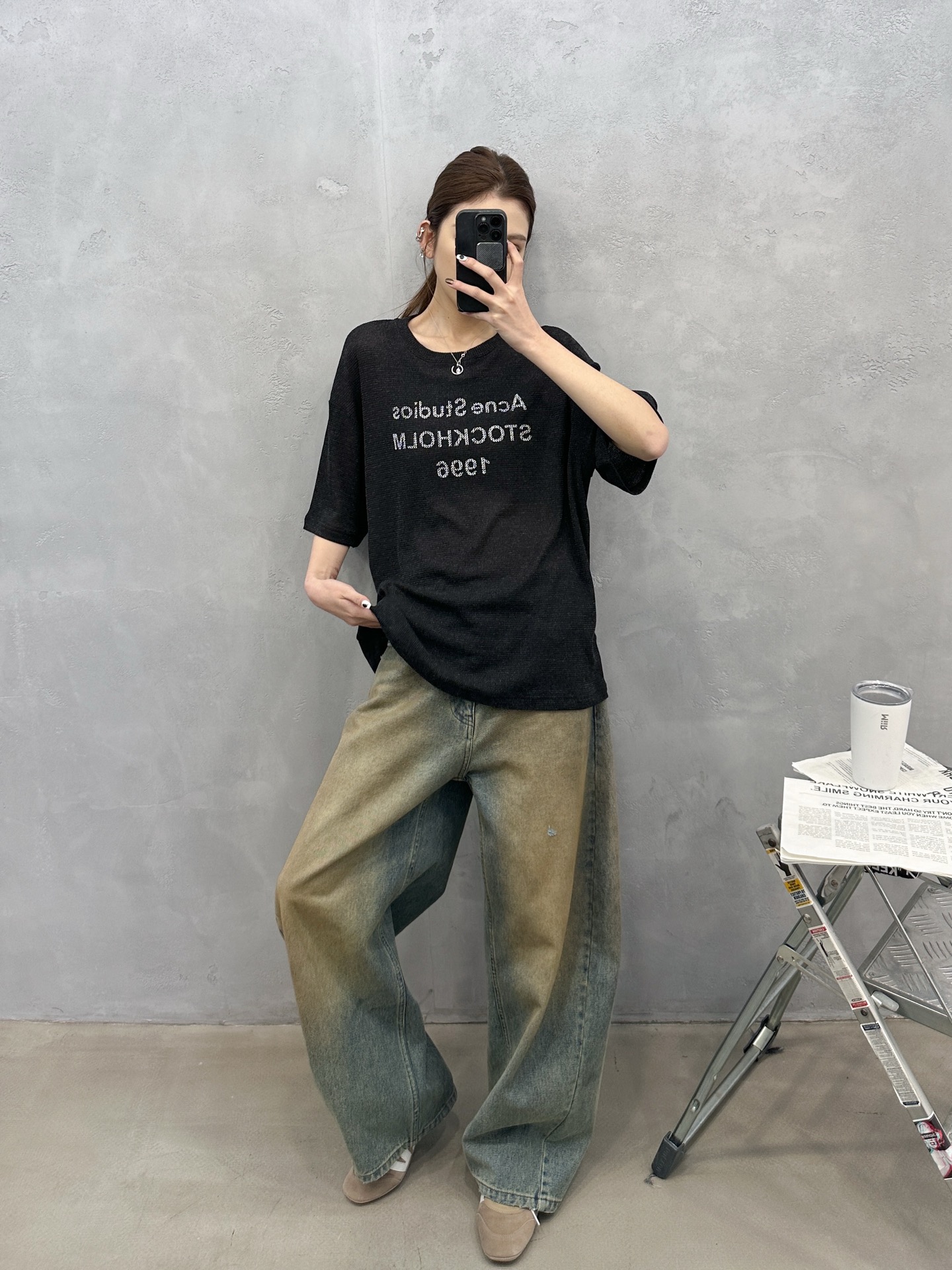 NO:747936,Chrome Hearts | New style woolen short sleeves, ready-to-wear special mesh woolen weaving method, front and back printing technology, same style for men and women, fashionable and casual, size sml,, chrome hearts, T-shirt,19860909克罗心 ｜ 新款毛织短袖,成衣特殊网格毛织织法,前后印花工艺,男女同款,时尚休闲,尺码sml,,chrome hearts,T-shirt,,Women's clothing