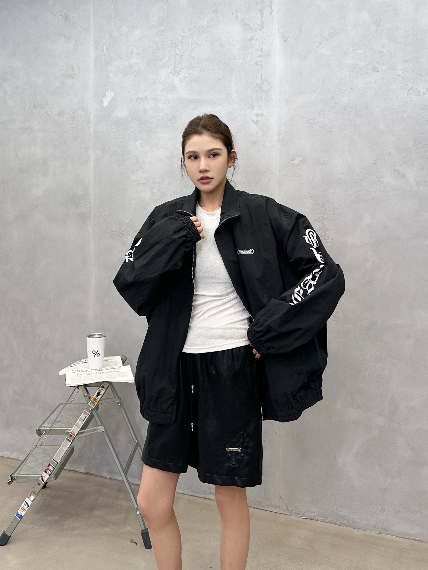 NO:750640,Chrome Hearts | New style casual windbreaker jacket, ready-made garments washed with 5 printing techniques, double-layer workmanship, same style for men and women, size sml,,chrome hearts,jackets & coats,19860909克罗心 ｜ 新款休闲风衣外套,成衣洗水加5处印花工艺,双层做工,男女同款,尺码sml,,chrome hearts,jackets & coats,,Women's clothing