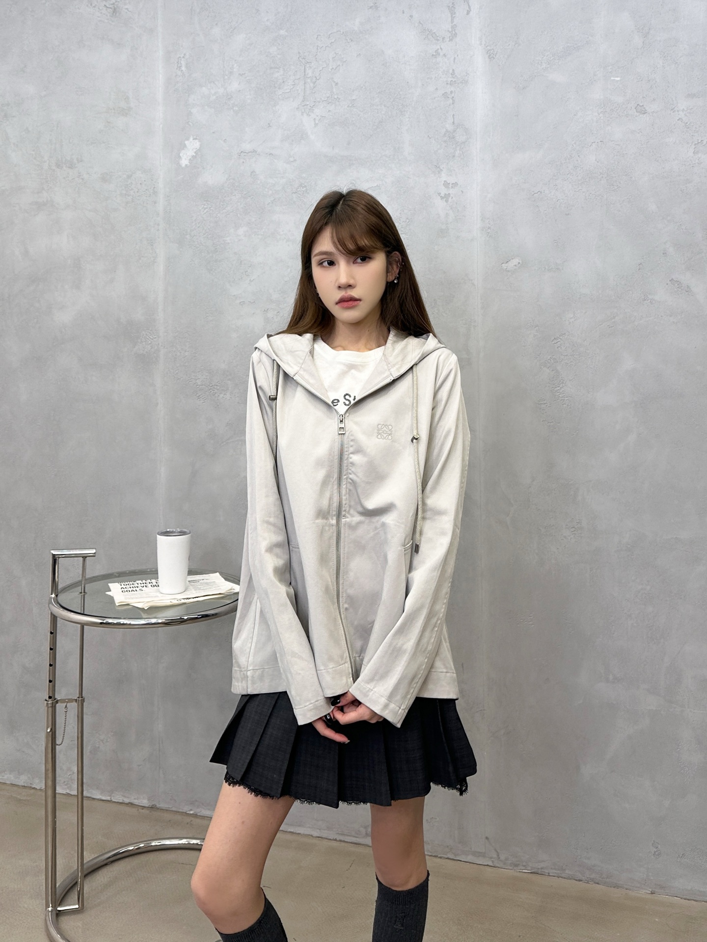 NO:752463,Loewe | New casual tops, brand classic embroidery logo, imported Tencel cotton fabric, fashionable casual style, size sml,,loewe,19860909Loewe ｜ 新款休闲上衣,品牌经典刺绣标,进口天丝棉面料,时尚休闲款式,尺码sml,,loewe,,Women's clothing