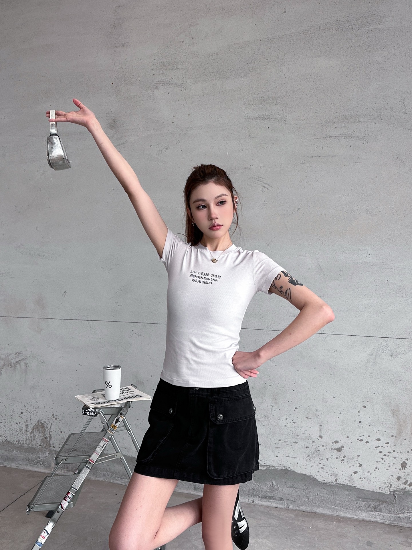 NO:752963,Chrome Hearts ｜ New short-sleeved T-shirt, ready-to-wear washed and front and back printed with rhinestone processing, imported wool blended fabric, casual fashion, size sml,, chrome hearts, T-shirt,19860909克罗心 ｜ 新款短袖t,成衣洗水加前后印花烫钻工艺,进口羊毛混纺面料,休闲时尚,尺码sml,,chrome hearts,T-shirt,,Women's clothing