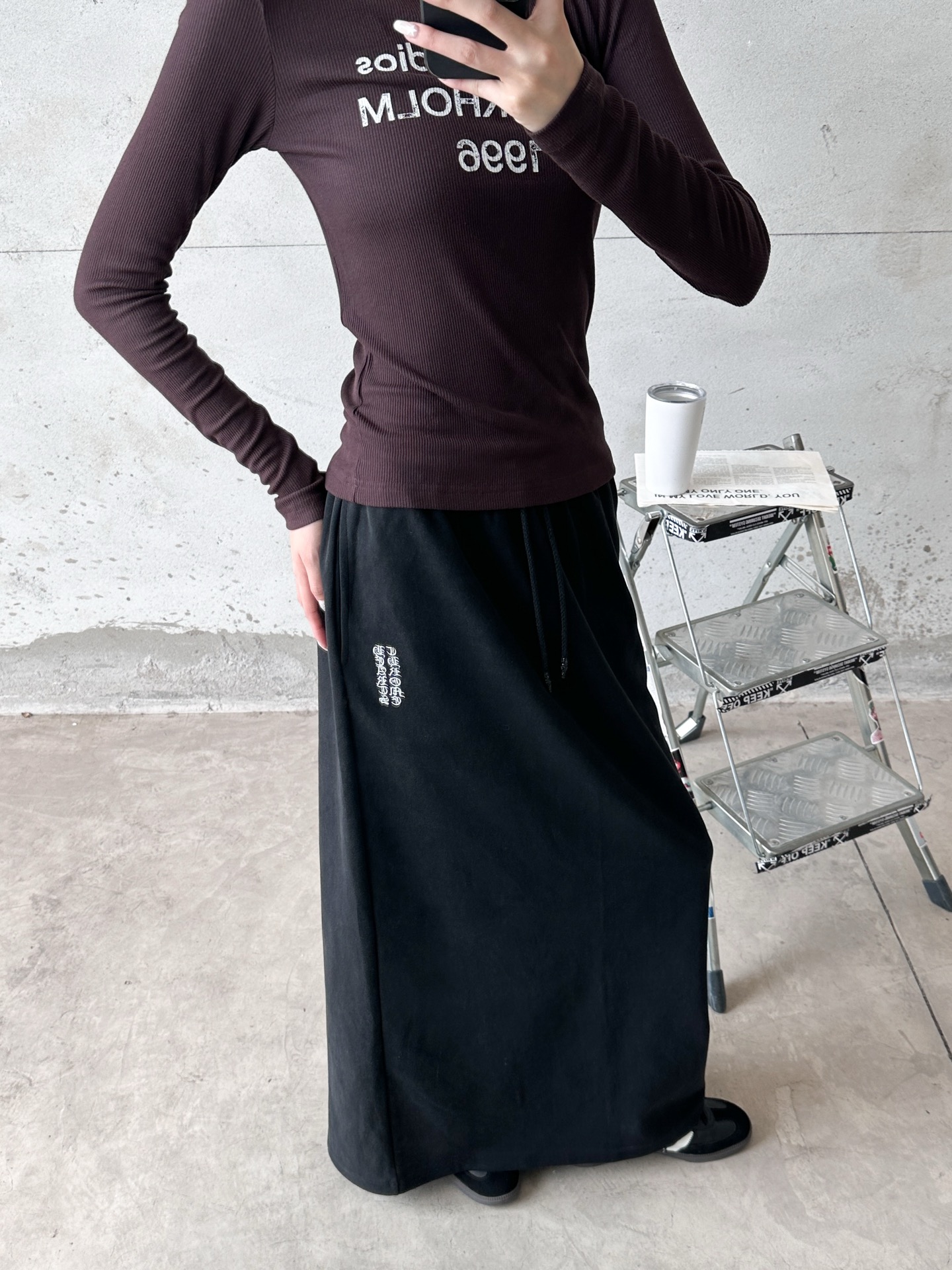 NO:752984,Chrome Hearts | New casual skirt, ready-made garments washed and fried with classic embroidery logo, cotton, casual fashion, size sml,,chrome hearts,skirts,19860909克罗心 ｜ 新款休闲半裙,成衣洗水炒色工艺加经典刺绣标,棉,休闲时尚,尺码sml,,chrome hearts,skirts,,Women's clothing