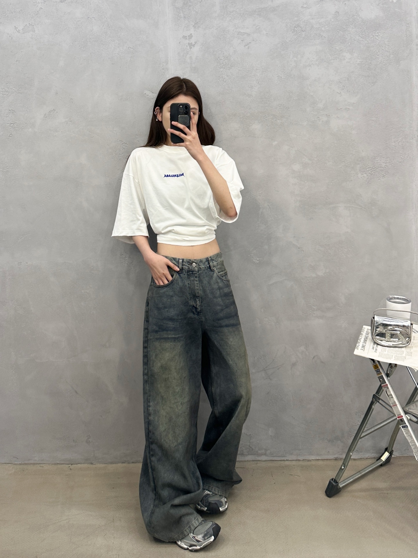 NO:761166,Paris | New jeans, ready-to-wear washed and dyed, casual and fashionable, same style for men and women, sizes sml,,jeans,19860909巴黎 ｜ 新款牛仔裤,成衣洗水喷色吊磨工艺,休闲时尚,男女同款,尺码sml,,jeans,,Women's clothing