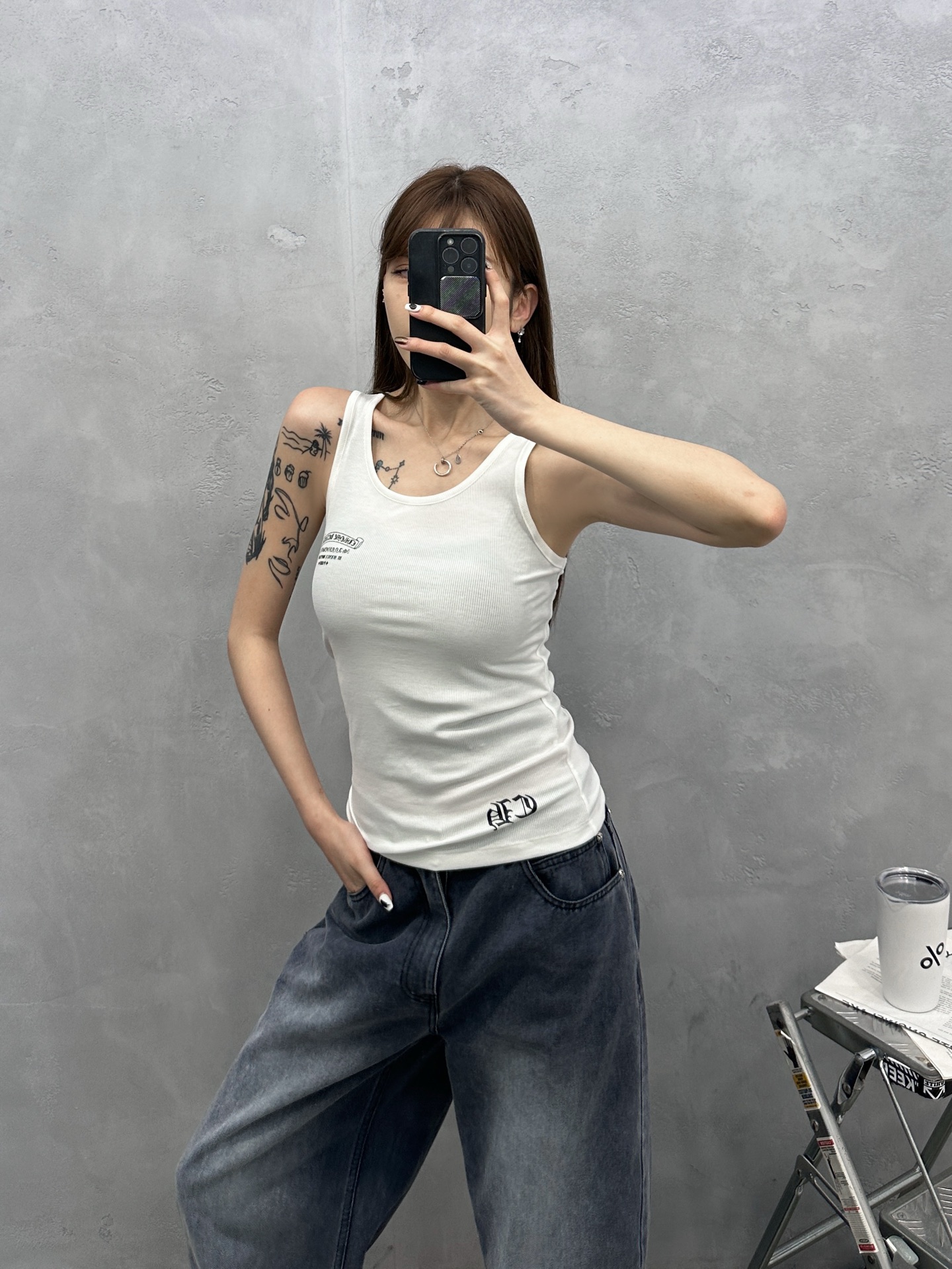 NO:791331,Chrome Hearts ｜ New casual vest, lyocell fabric imported from Japan is super skin-friendly, multiple color printing techniques on the front and back, casual and fashionable, size sml,, chrome hearts,19860909克罗心 ｜ 新款休闲背心,日本进口莱赛尔面料亲肤感超强,前后多处彩色印花工艺,休闲时尚,尺码sml,,chrome hearts,,Women's clothing