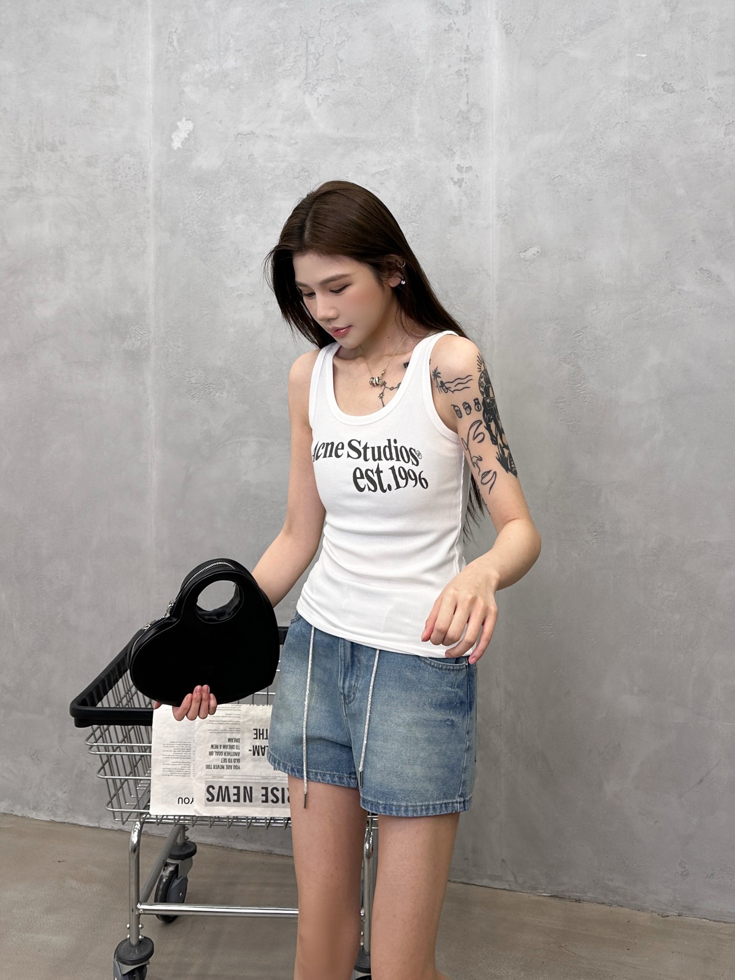 NO:798298,Acne | New style casual vest, brand latest printed logo, imported modal fabric, super skin-friendly, casual and fashionable, size sml,,acne studios,19860909Acne ｜ 新款休闲背心,品牌最新印花标,进口莫代尔面料,亲肤感超强,休闲时尚,尺码sml,,acne studios,,Women's clothing