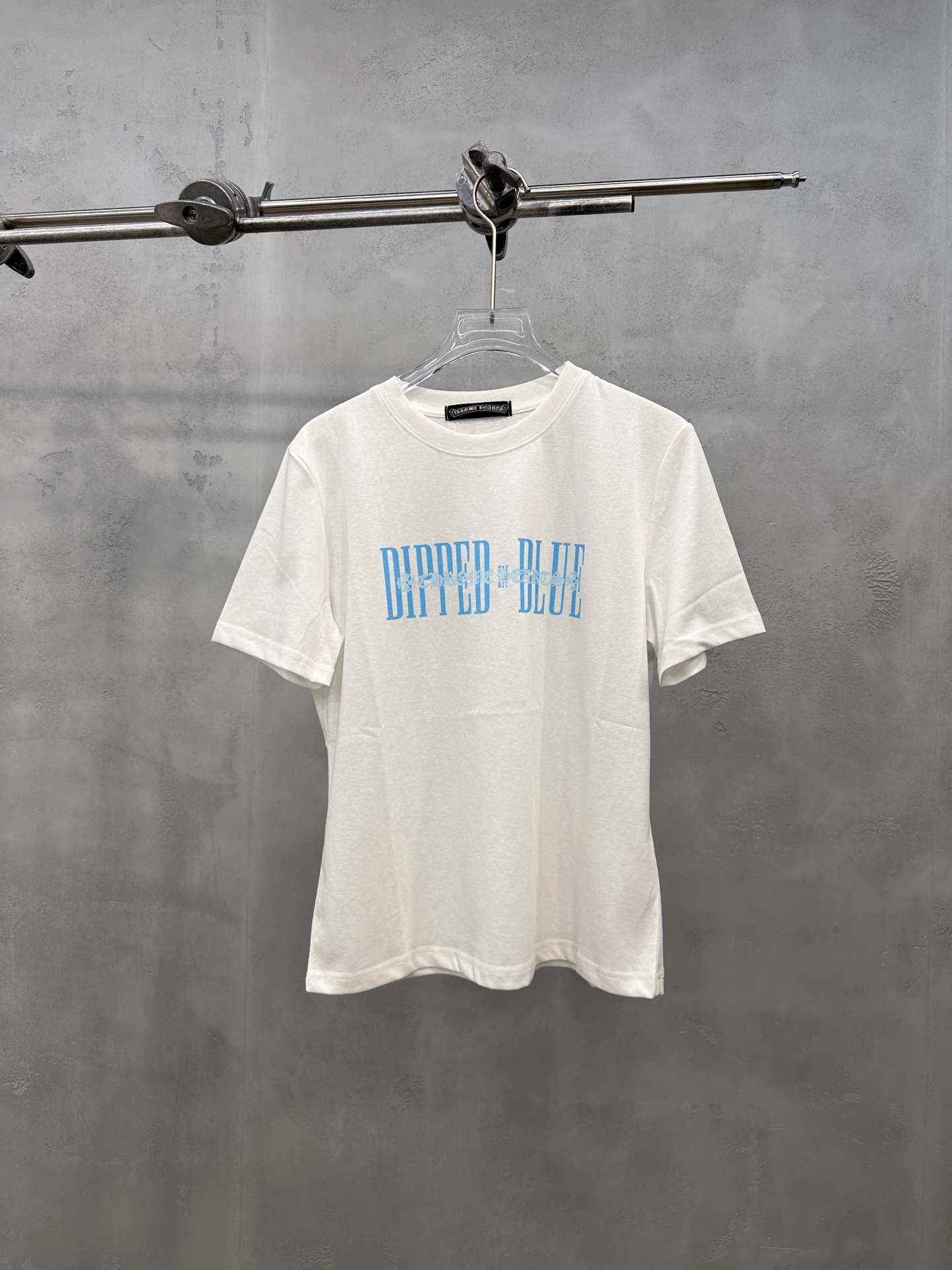 NO:870101,Chrome Hearts ｜ New small version of t, ready-to-wear washing printing technology, fashionable and casual small version style, size sml,, chrome hearts,19860909克罗心 ｜ 新款小版t,成衣洗水印花工艺,时尚休闲小版款式,尺码sml,,chrome hearts,,Women's clothing