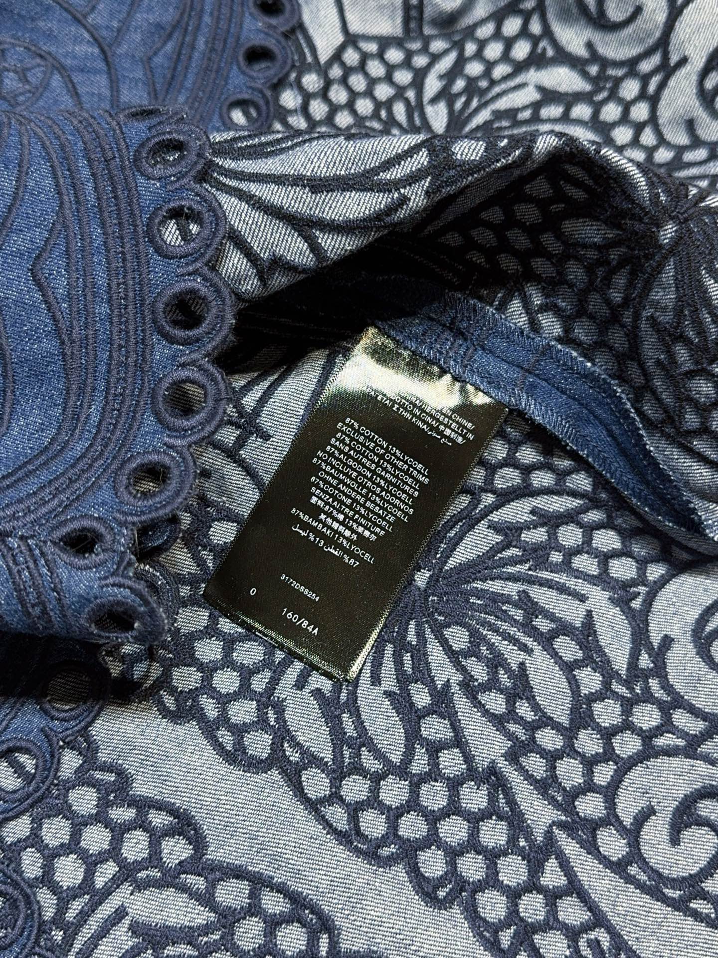 “ZIMMERMANN Cowboy Dress Single Female Suit Embroidery Details” - 图片 7