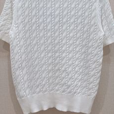 🌸D家Polo衫26年春秋新款针织衫🆕…… 采用立体绞花针织工艺,经典翻领,三颗纽扣设计,领口,袖口,和下摆都有罗纹收边 🌸D家Polo衫26年春秋新款针织衫🆕…… 采用立体绞花针织工艺,经典翻领,三颗纽扣设计,领口,袖口,和下摆都有罗纹收边
