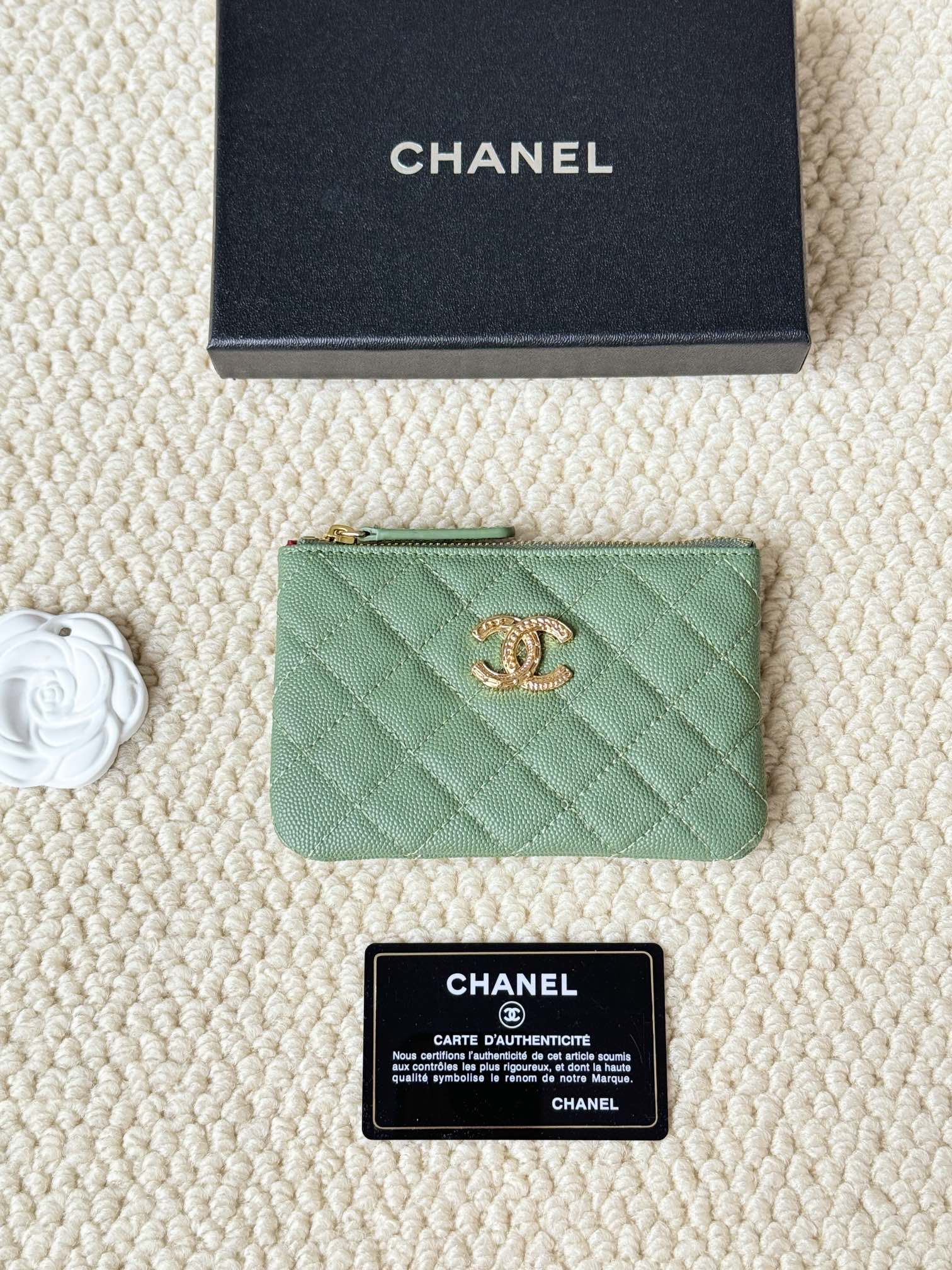 Diseñador de moda
 Chanel Monederos Billetera Cuero vaca Colección verano Mini