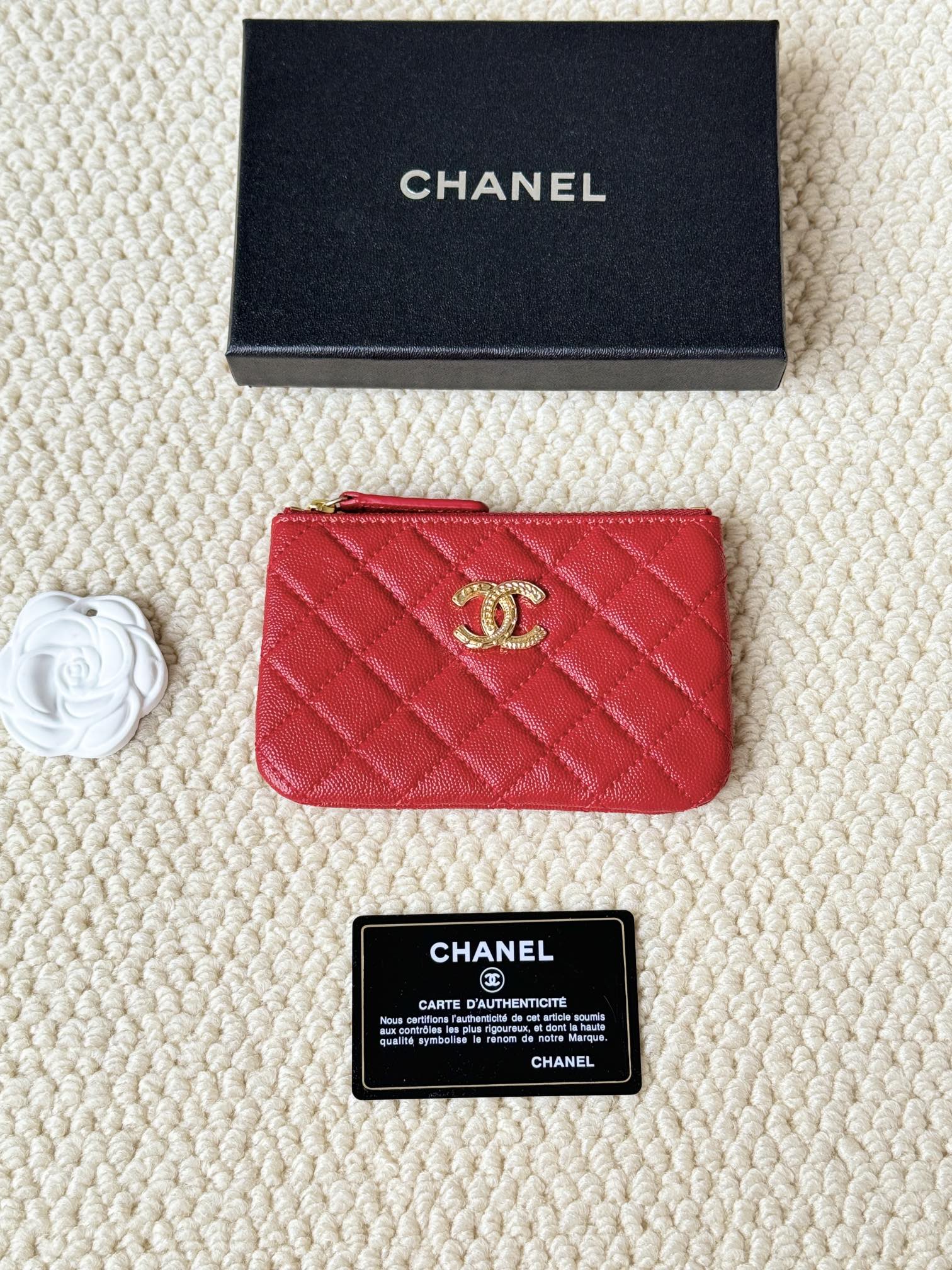 Chanel Monederos Billetera Cuero de vaca Colección verano Mini