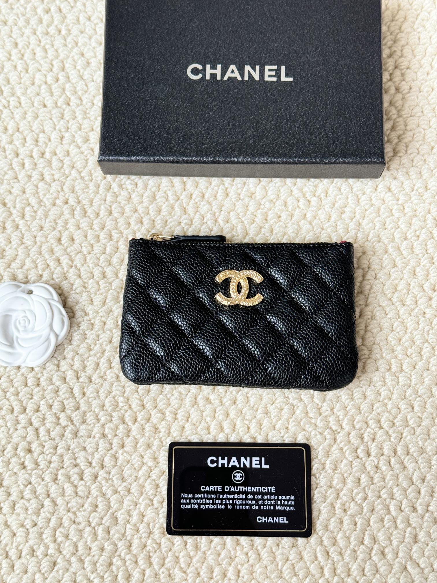 Chanel Monederos Billetera Cuero de vaca Colección verano Mini