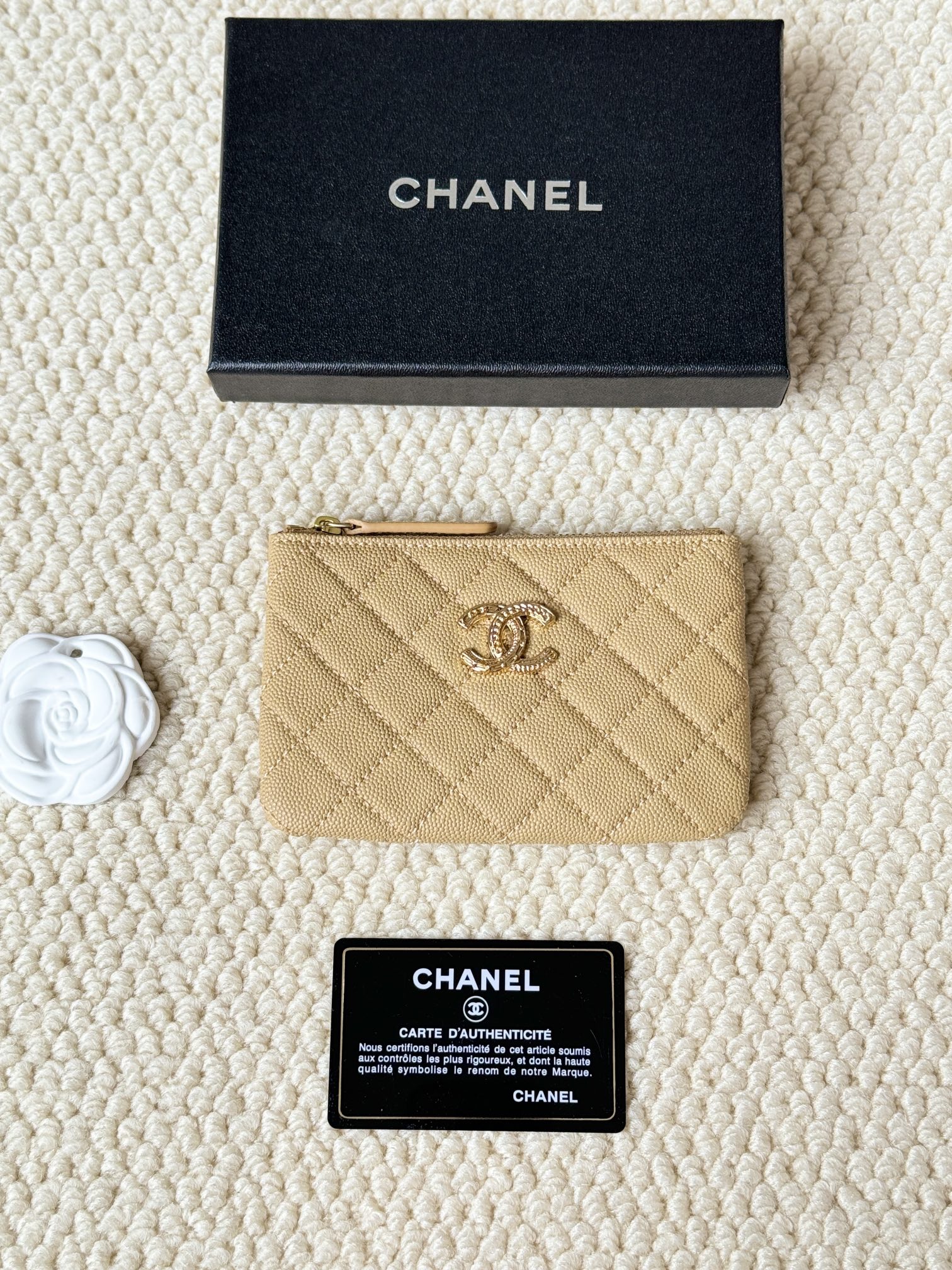 Chanel Monederos Billetera Cuero de vaca Colección verano Mini