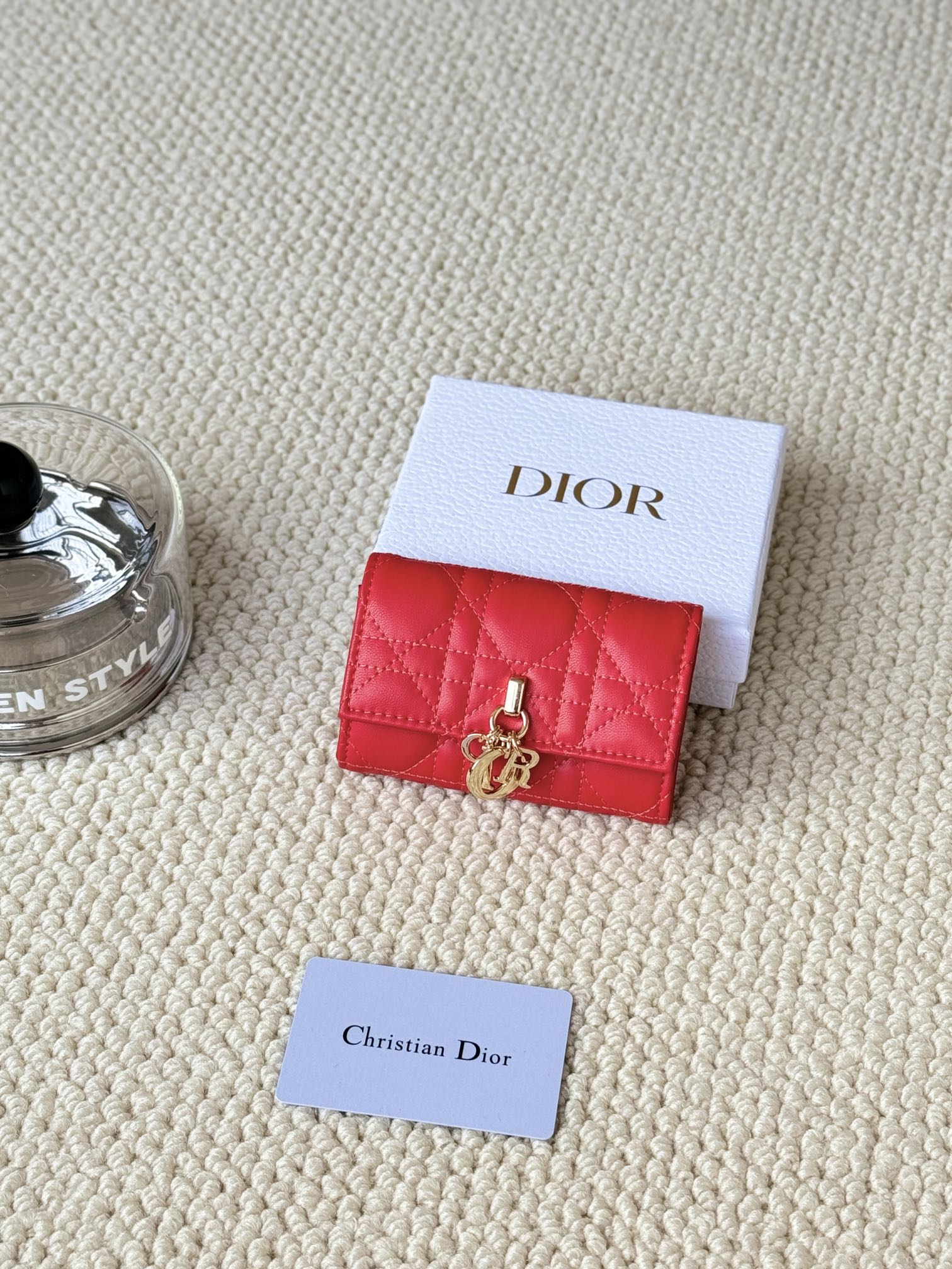 Dior Monederos Rosa Piel de oveja