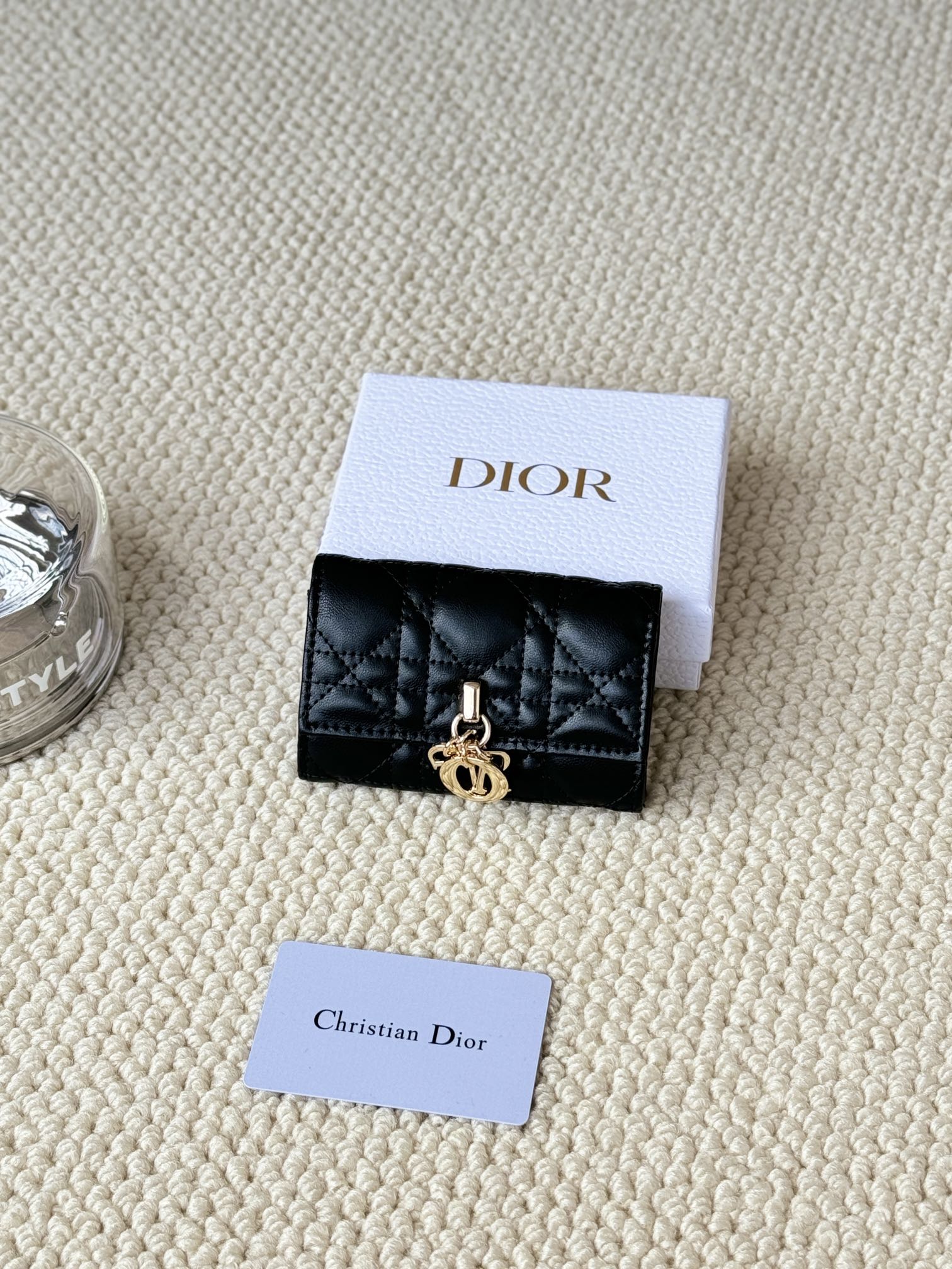 Dior Monederos Rosa Piel de oveja