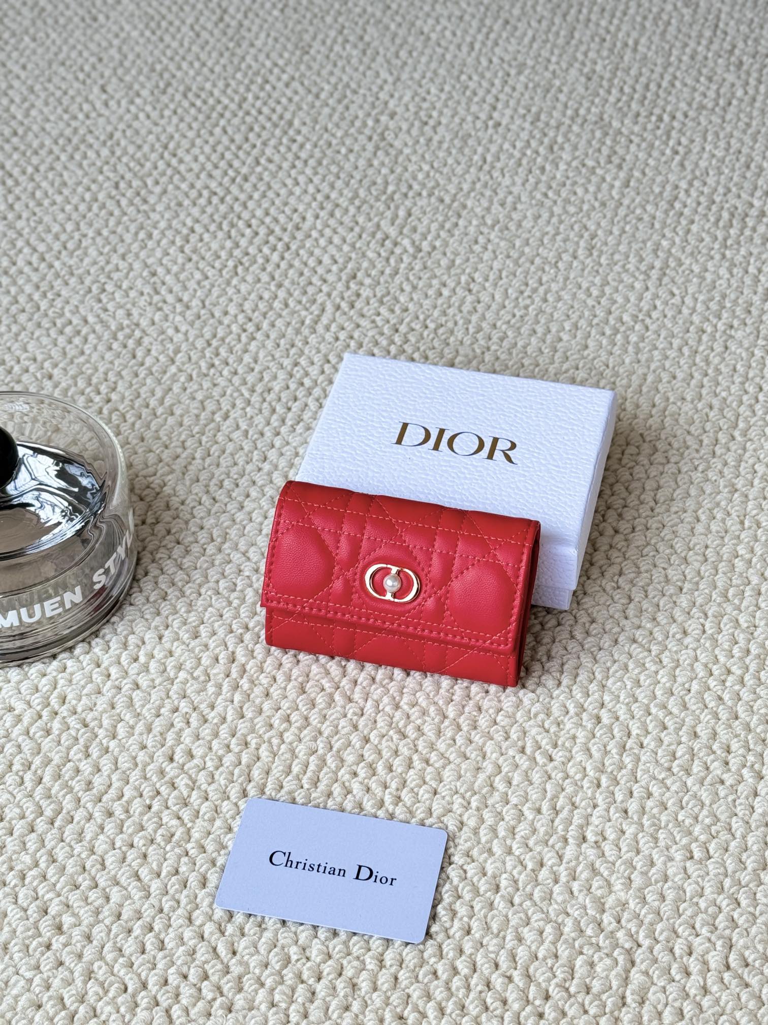 Fake AAA+
 Dior Caro Wallet Card pack website to buy replica
 Lambskin Sheepskin Mini