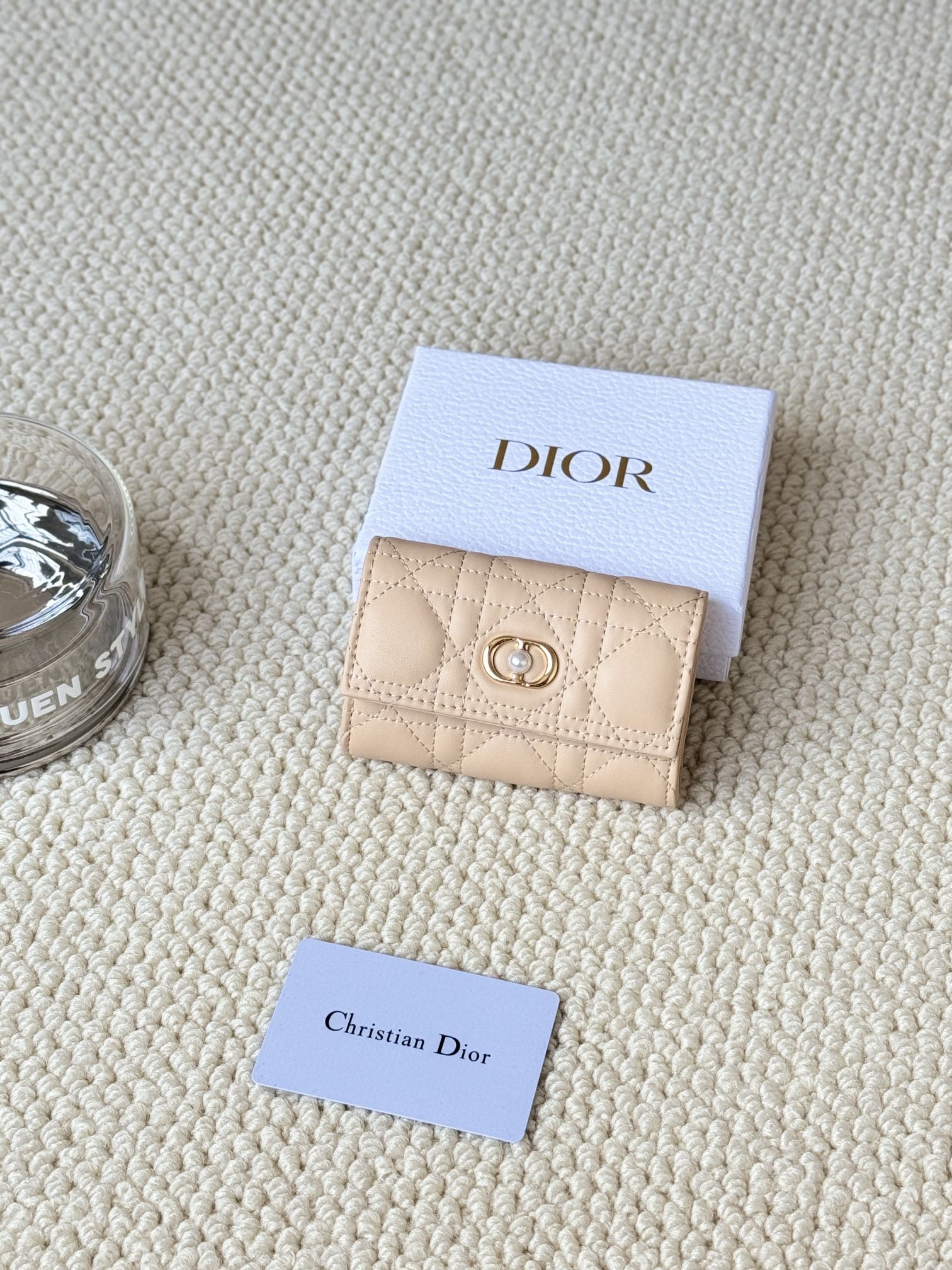 Dior Caro Online
 Wallet Card pack Lambskin Sheepskin Mini