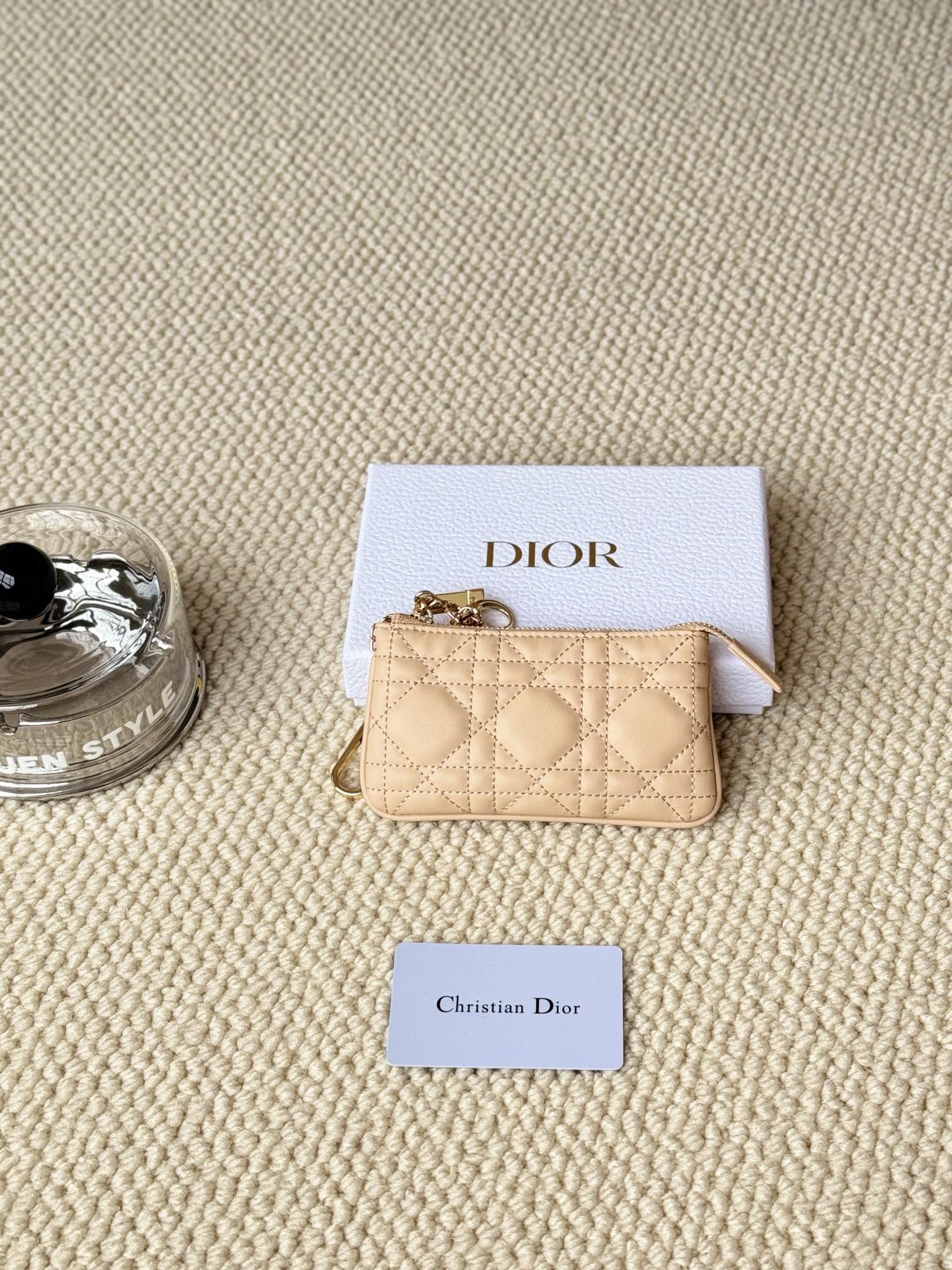 Dior Caro Wallet Best Quality Fake
 Lambskin Sheepskin Mini