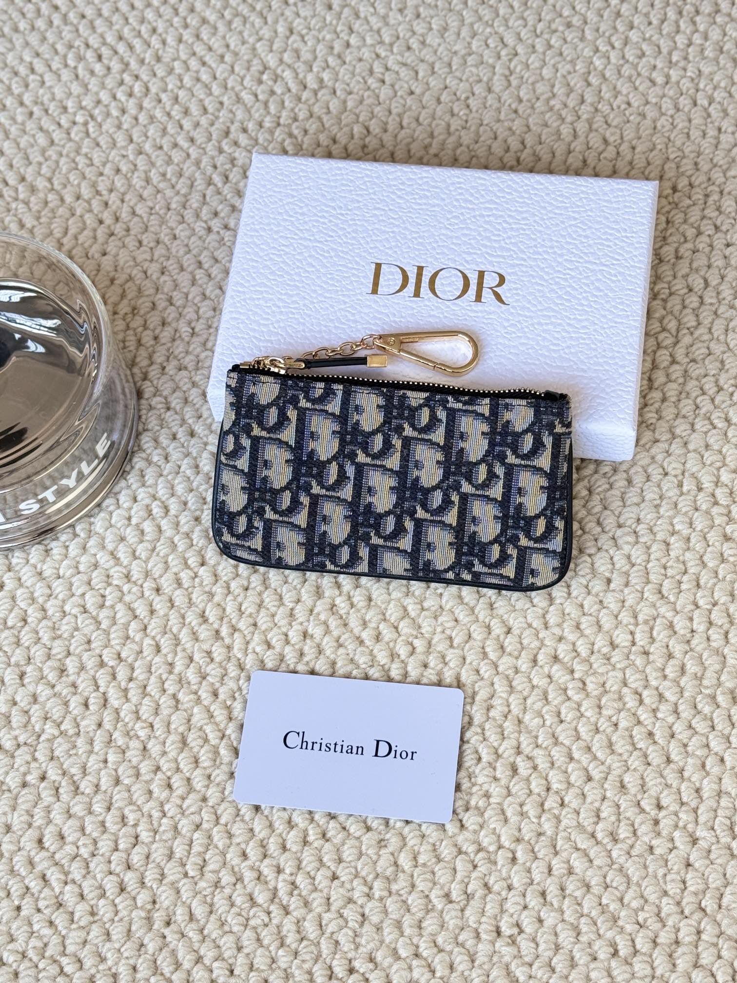 Dior Caro Wallet Card pack Cowhide Spring/Summer Collection