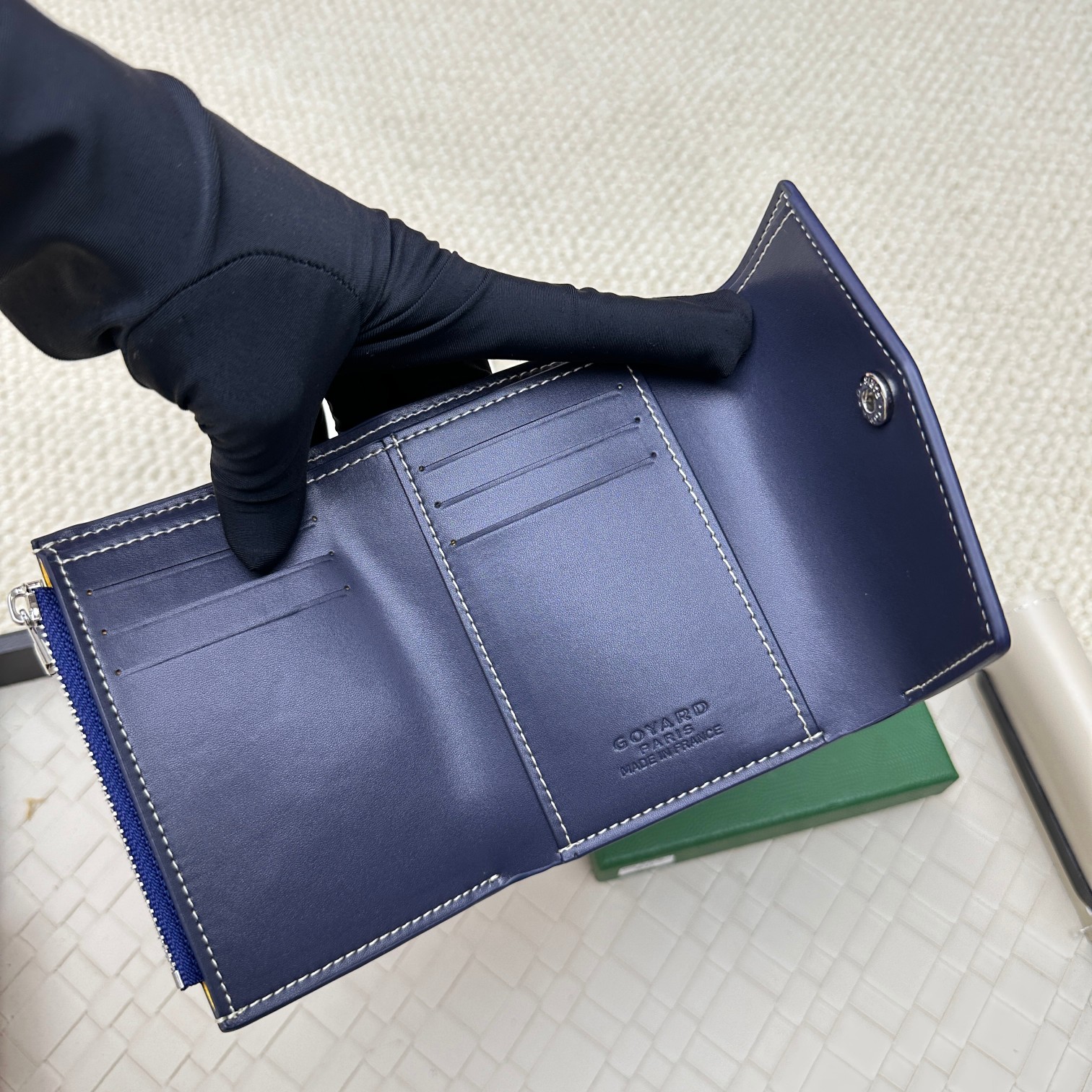 Goyard Classic Tri-Fold Wallet & Card Holder - Comprehensive 4