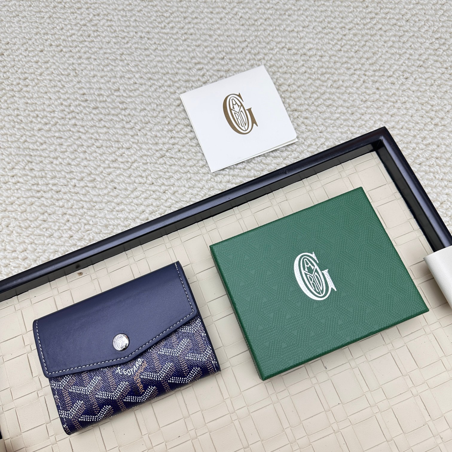 Goyard Classic Tri-Fold Wallet & Card Holder - Comprehensive