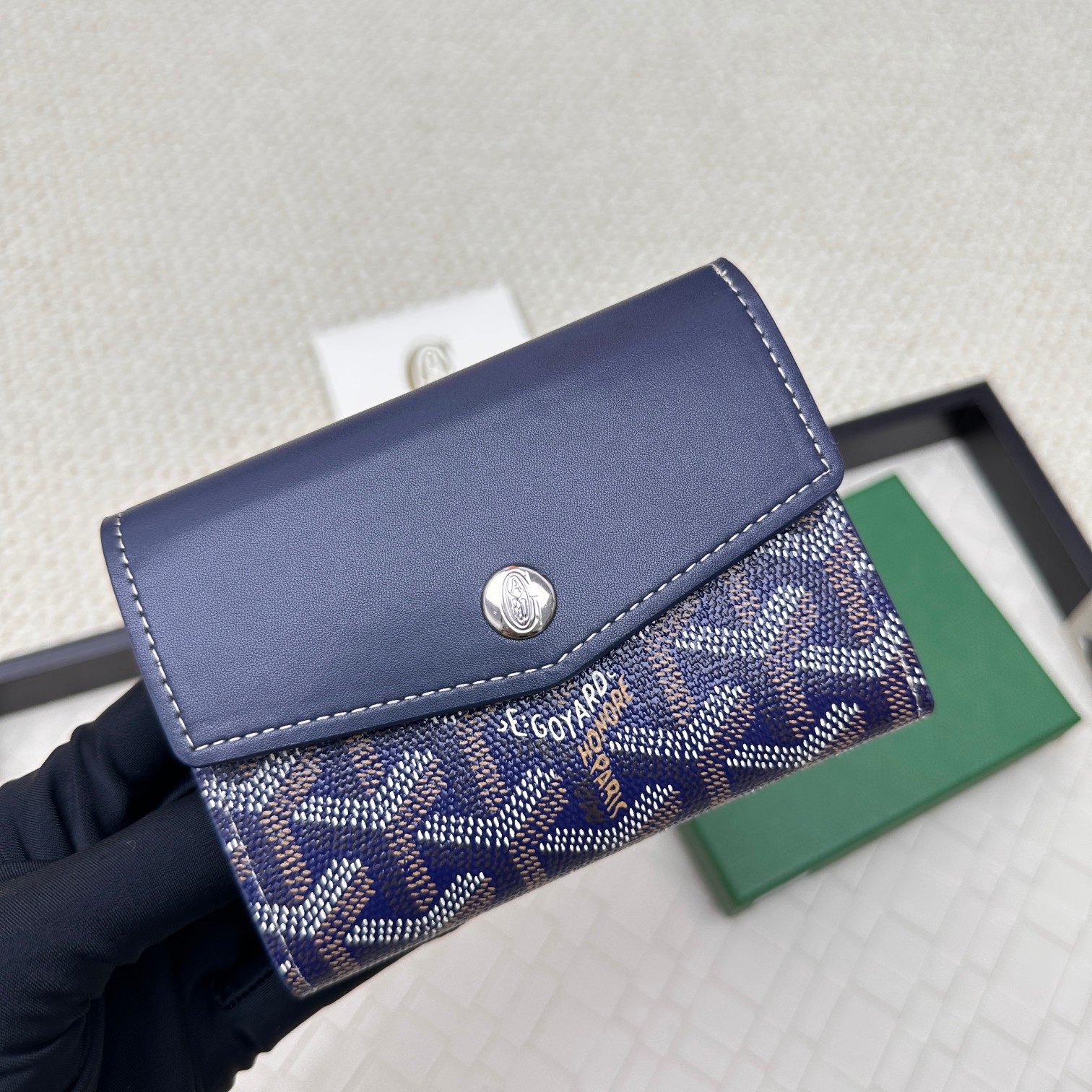 Goyard Classic Tri-Fold Wallet & Card Holder - Comprehensive 2
