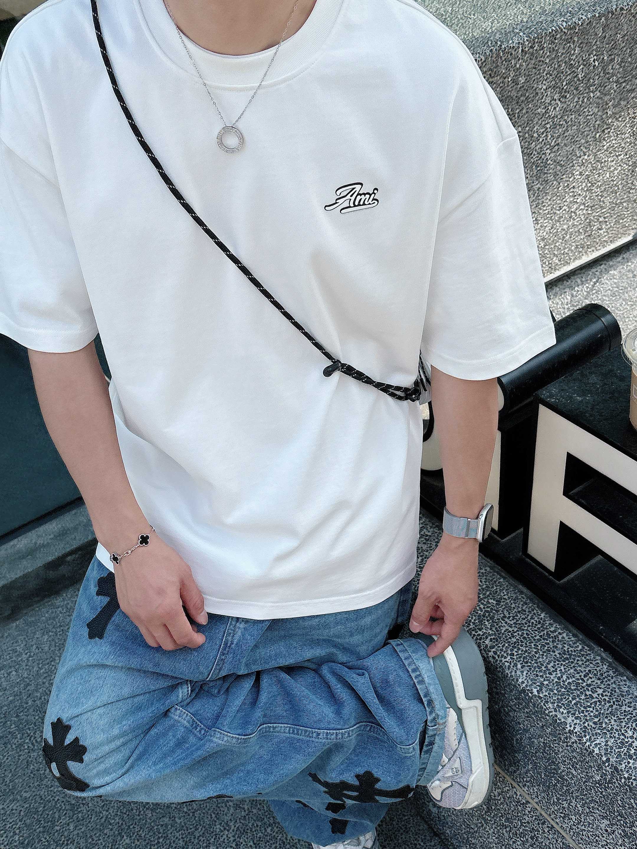 AMI  T恤ami,服装,男,女 3