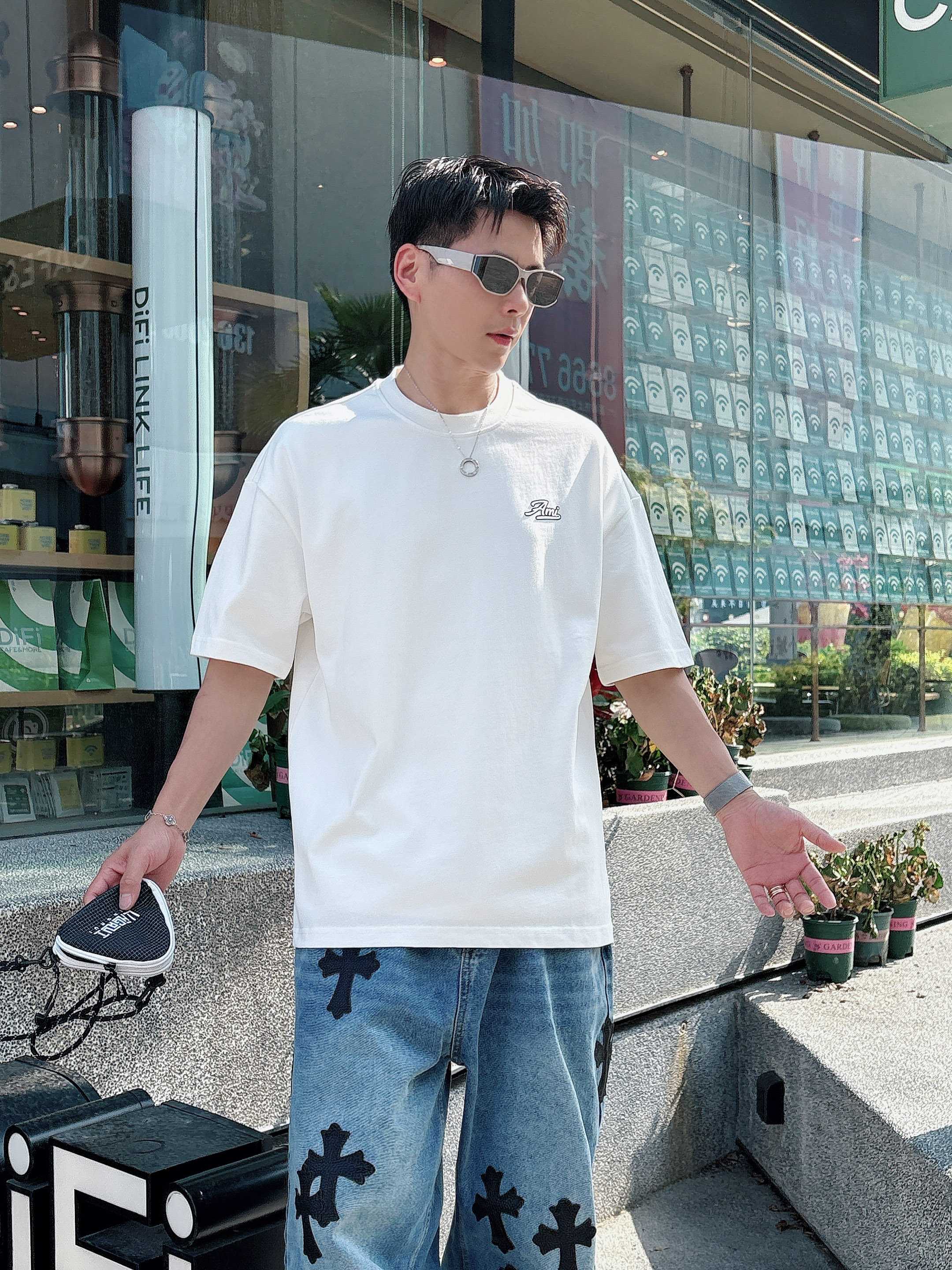 AMI  T恤ami,服装,男,女 6