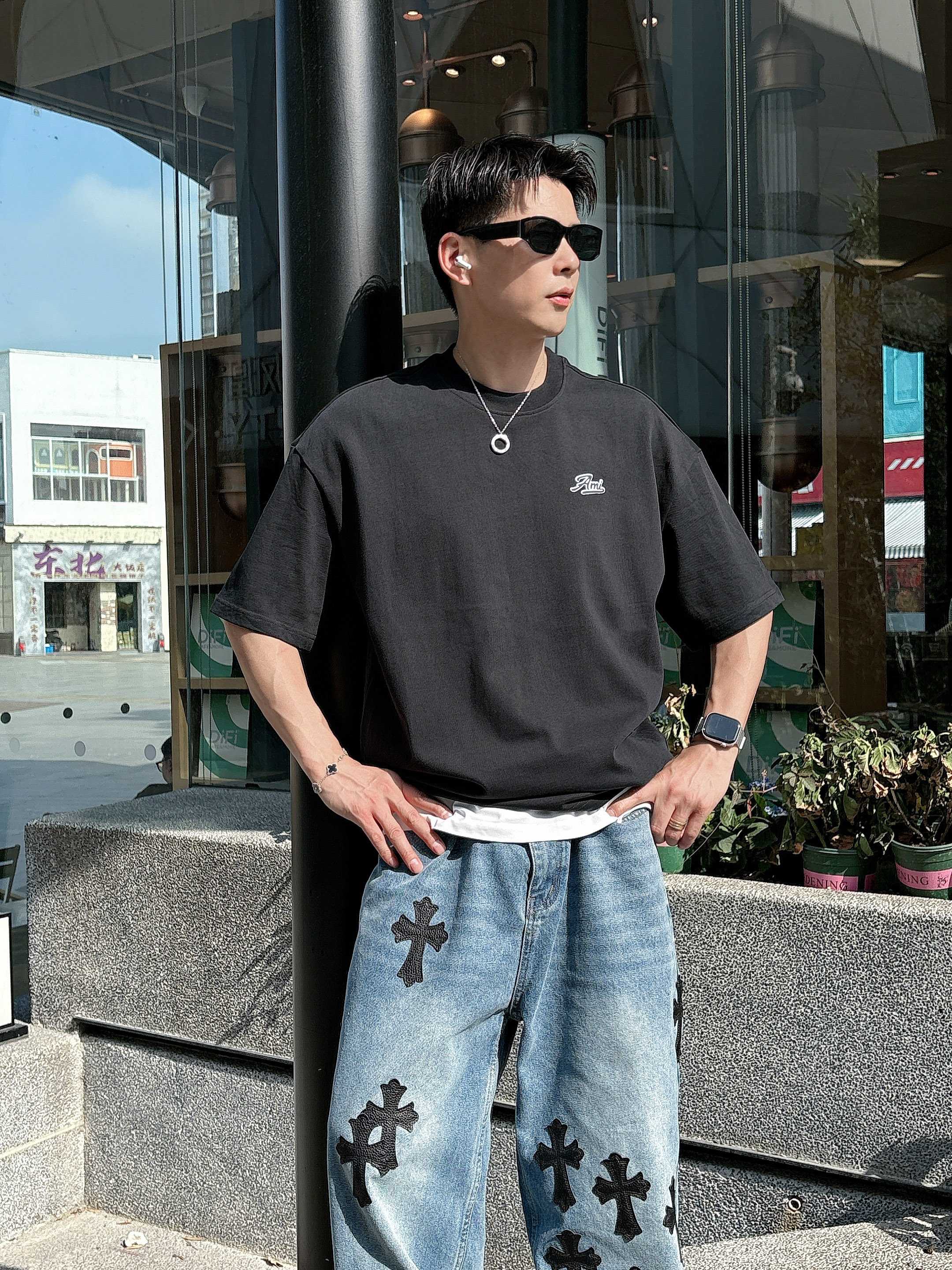 AMI  T恤ami,服装,男,女 3