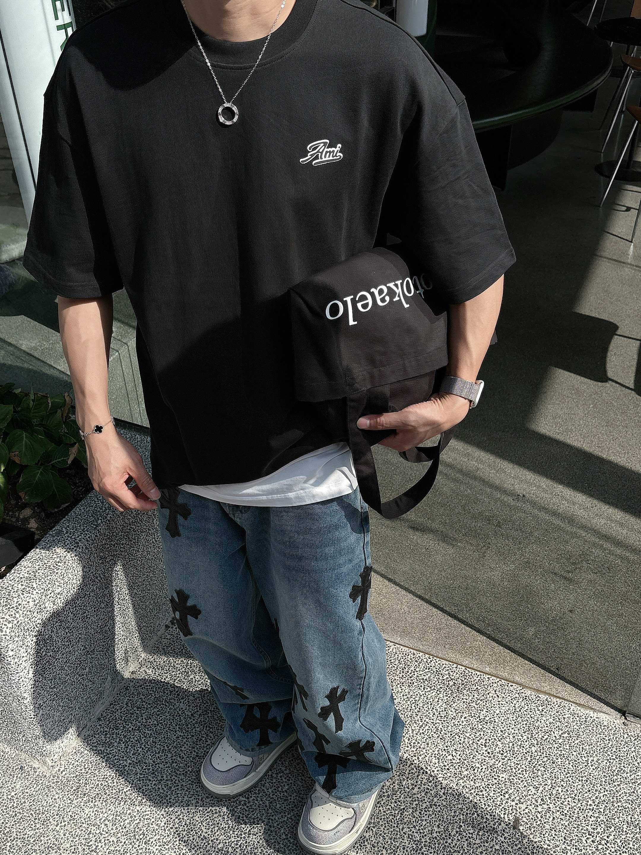 AMI  T恤ami,服装,男,女 4