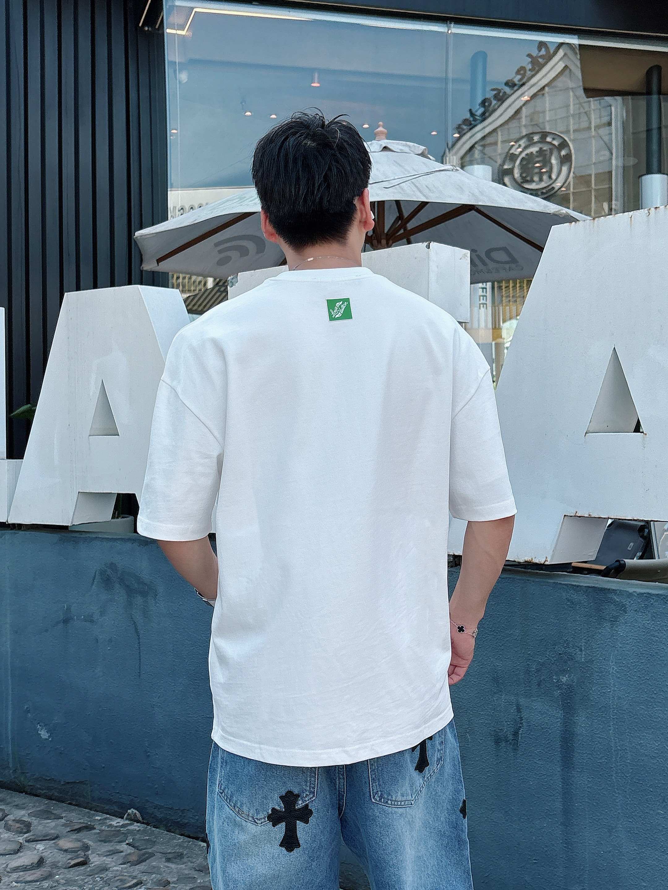 LV 高尔夫系列 圆领短袖T恤服装,lv,男,女 2