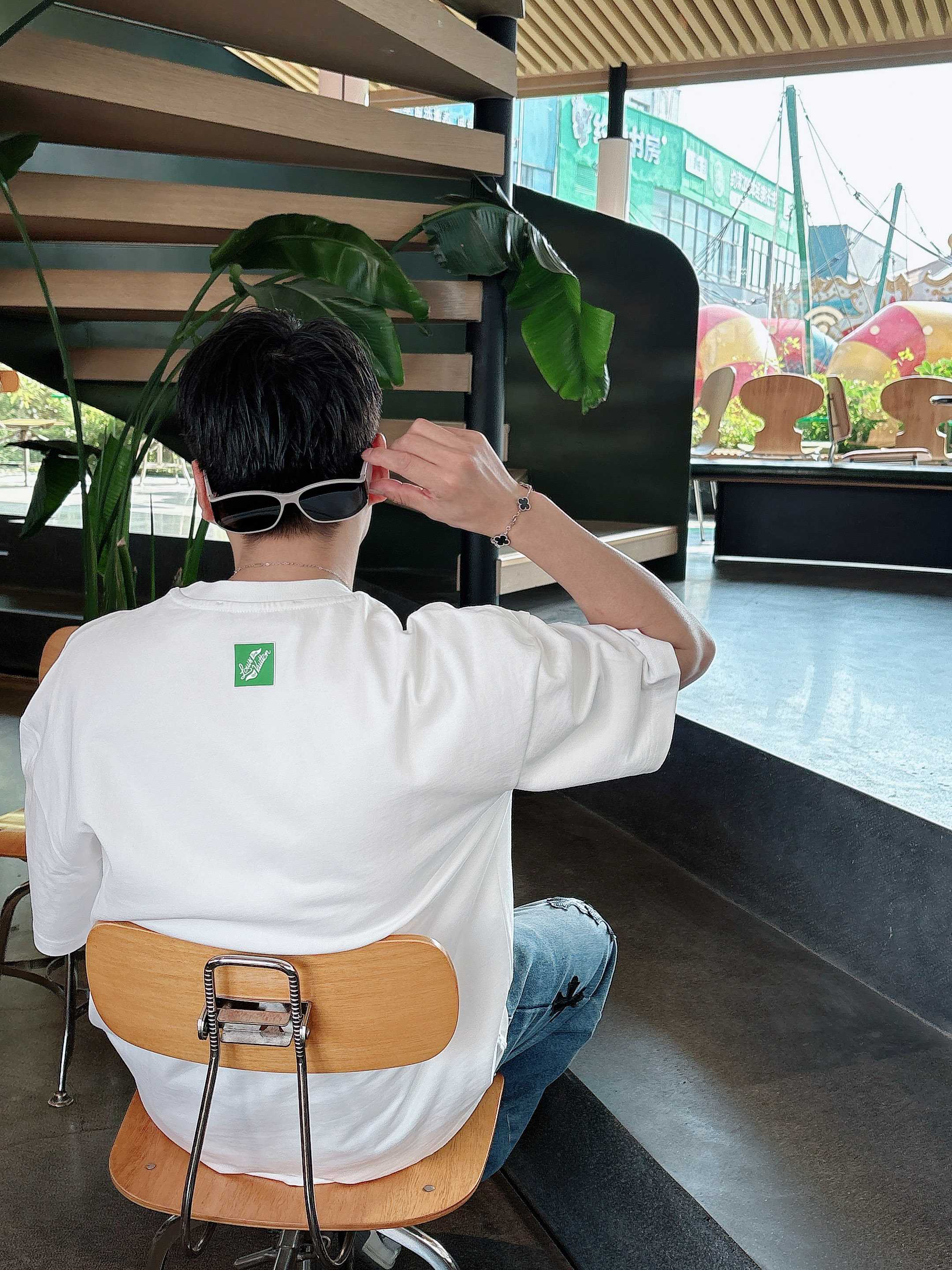 LV 高尔夫系列 圆领短袖T恤服装,lv,男,女 9