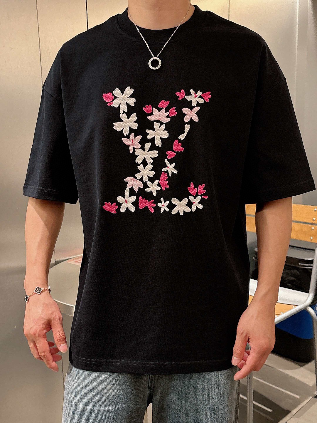 LV 25SS秀场联名 短袖T恤服装,lv,男,女 3