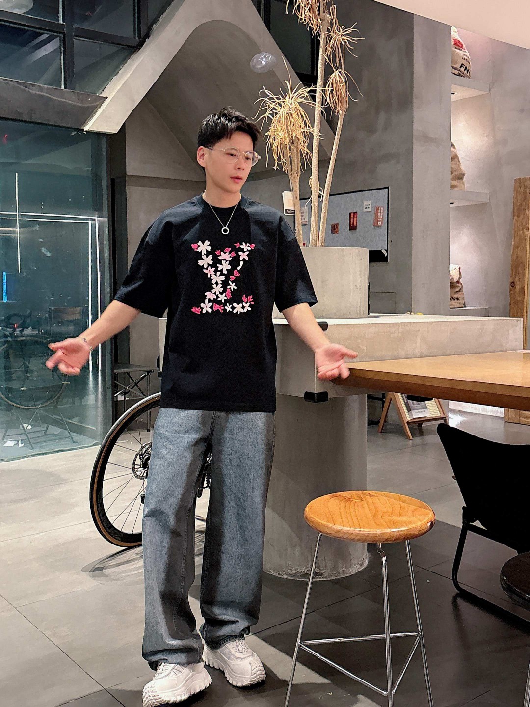 LV 25SS秀场联名 短袖T恤服装,lv,男,女 1