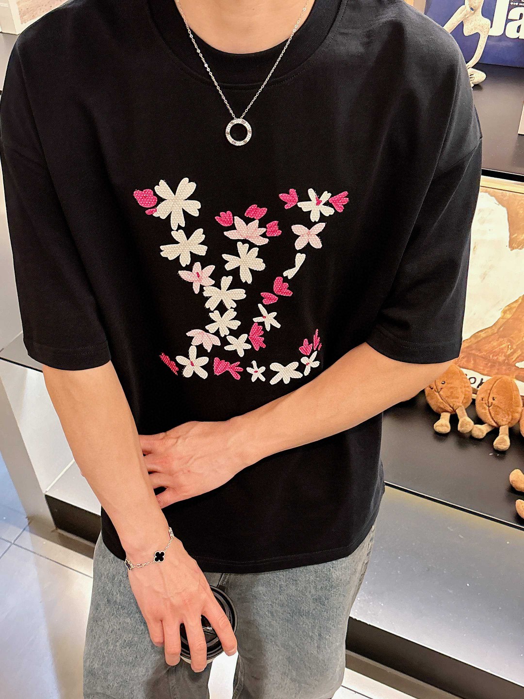LV 25SS秀场联名 短袖T恤服装,lv,男,女 5