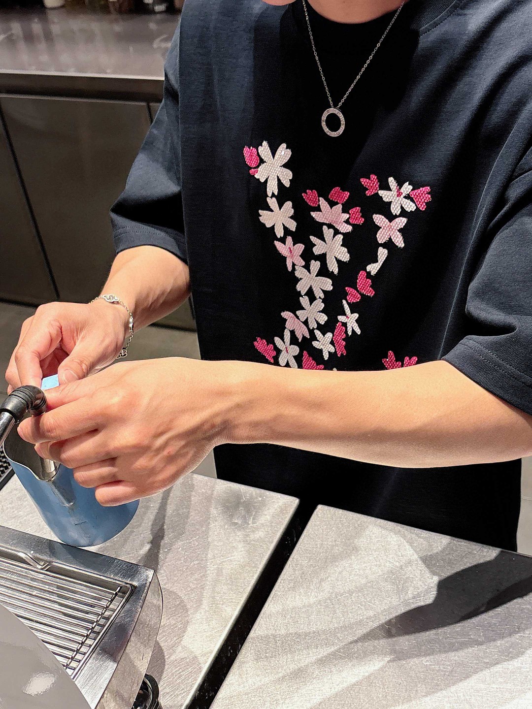 LV 25SS秀场联名 短袖T恤服装,lv,男,女 7