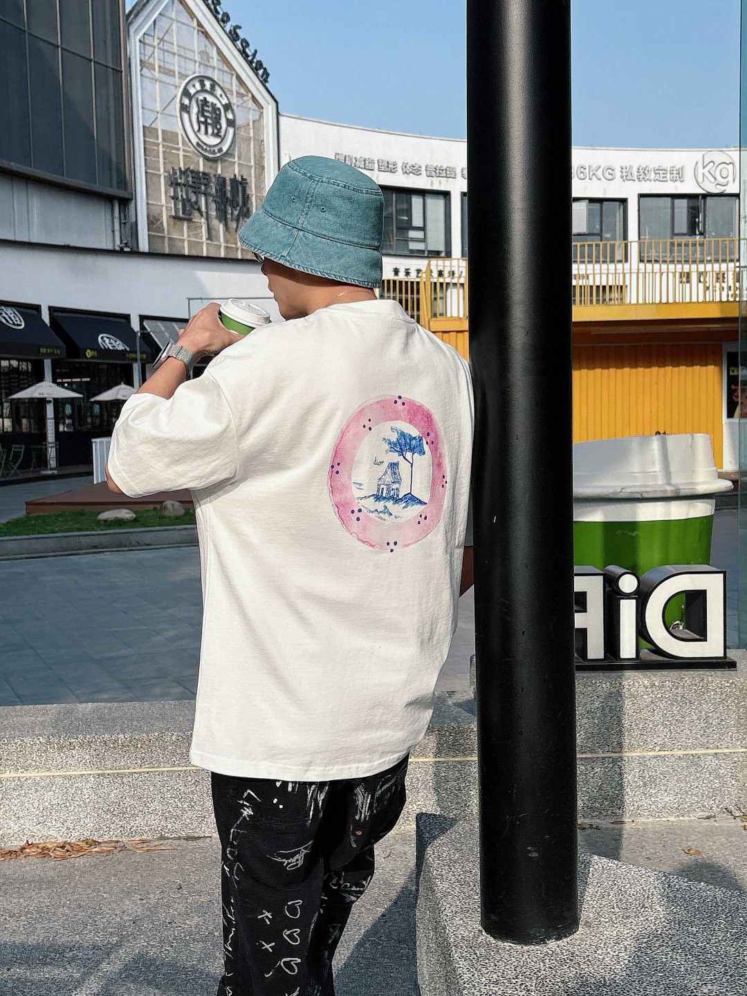 Dior 25SS秀场联名 短袖T恤服装,男,女,dior 4