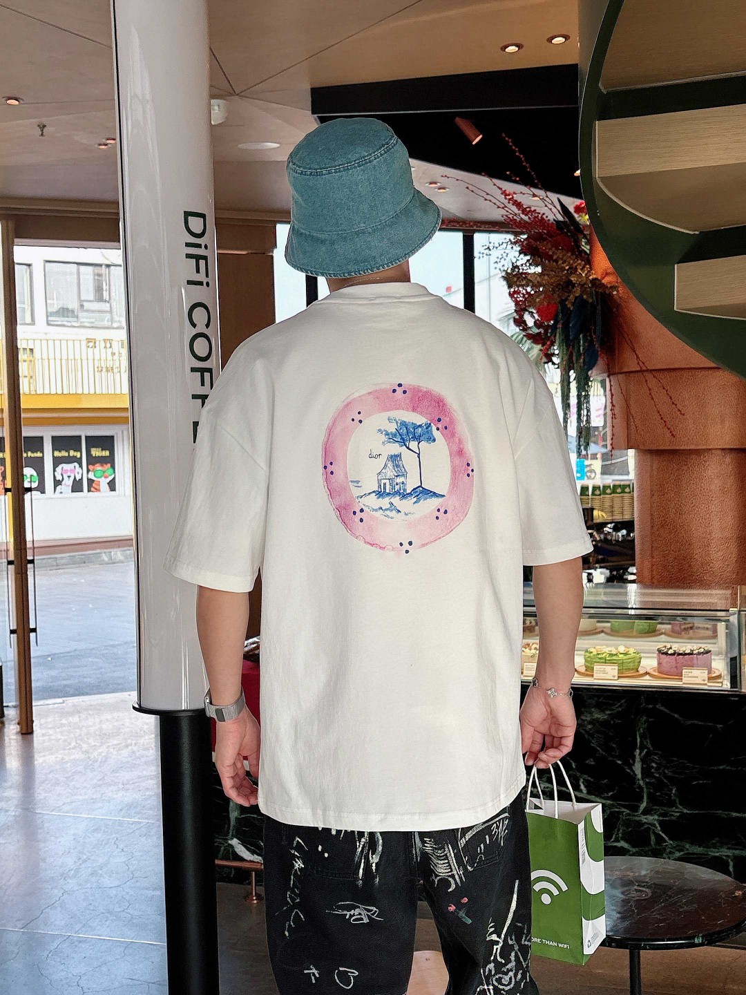 Dior 25SS秀场联名 短袖T恤服装,男,女,dior 7