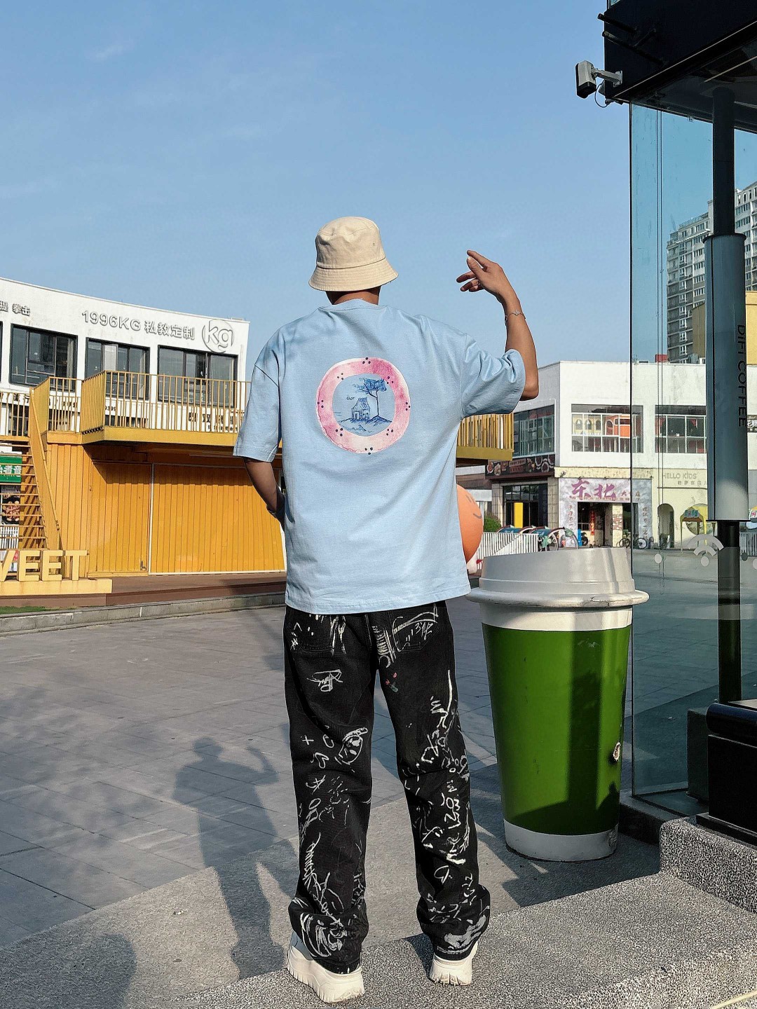 Dior 25SS秀场联名 短袖T恤服装,男,女,dior 2