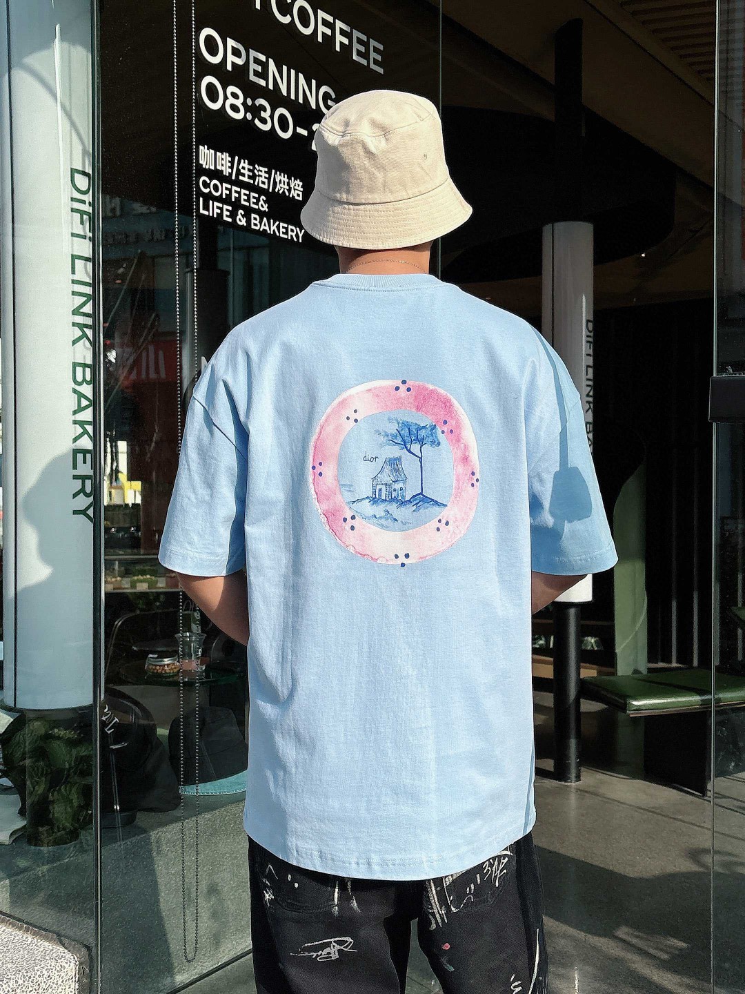 Dior 25SS秀场联名 短袖T恤服装,男,女,dior 8