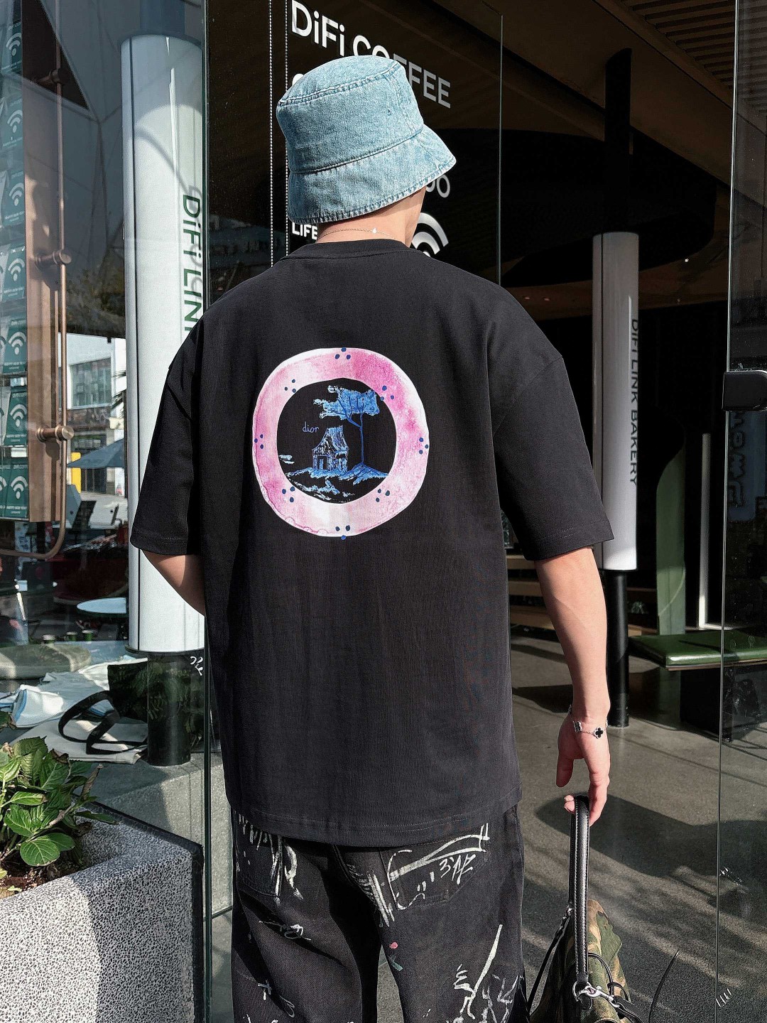 Dior 25SS秀场联名 短袖T恤服装,男,女,dior 4